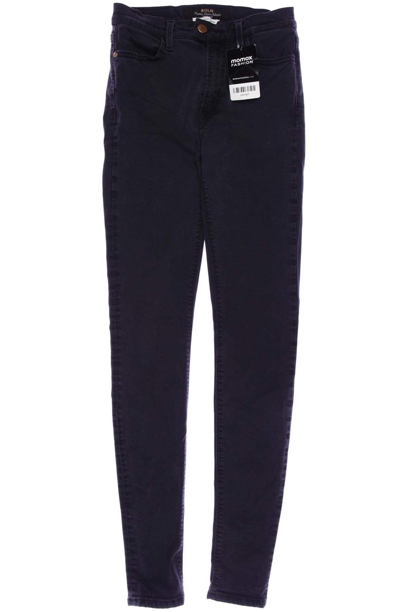 

Replay Damen Jeans, schwarz, Gr. 26