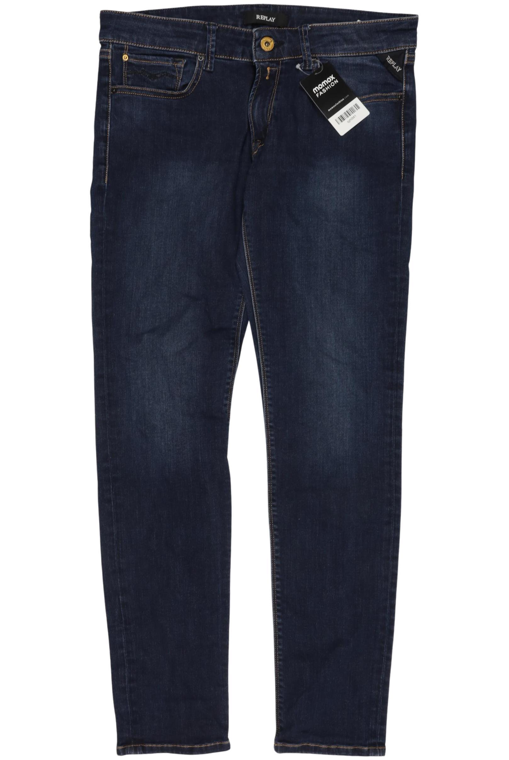 

Replay Damen Jeans, marineblau, Gr. 30