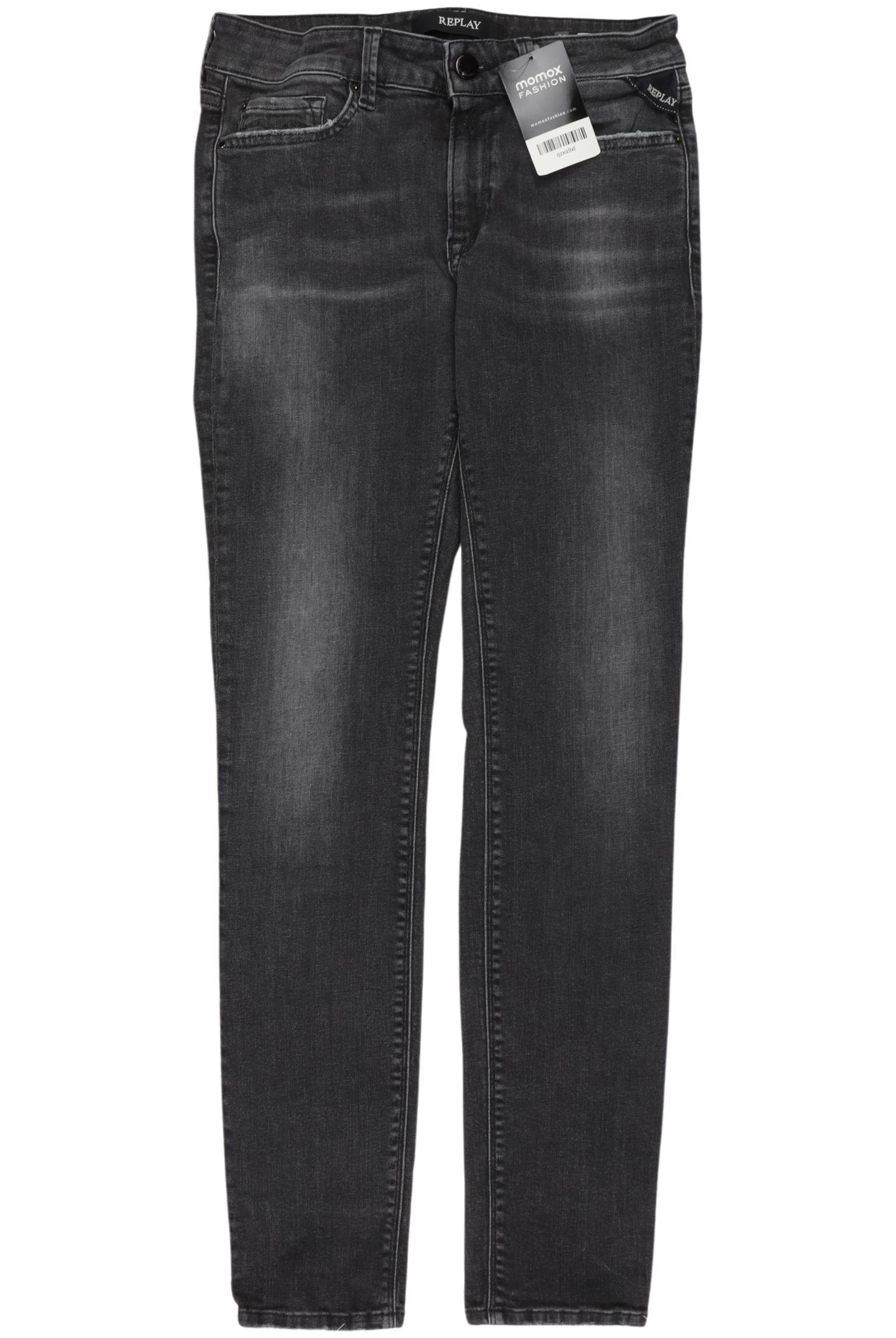 

Replay Damen Jeans, grau, Gr. 28