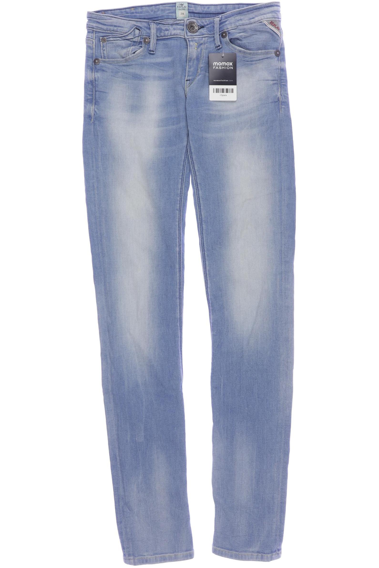 

Replay Damen Jeans, blau, Gr. 28