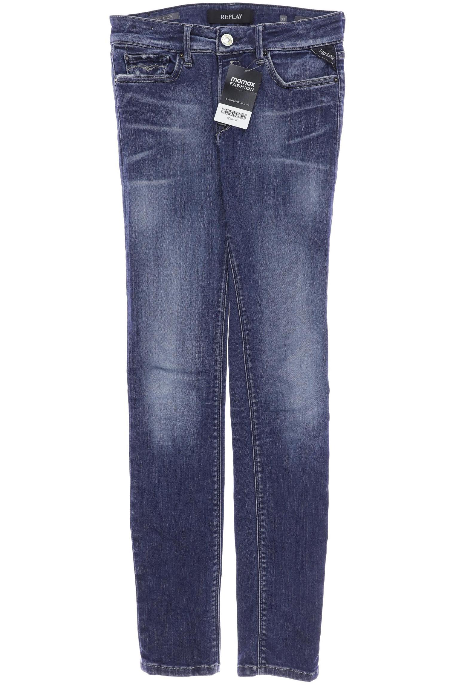 

Replay Damen Jeans, blau, Gr. 27