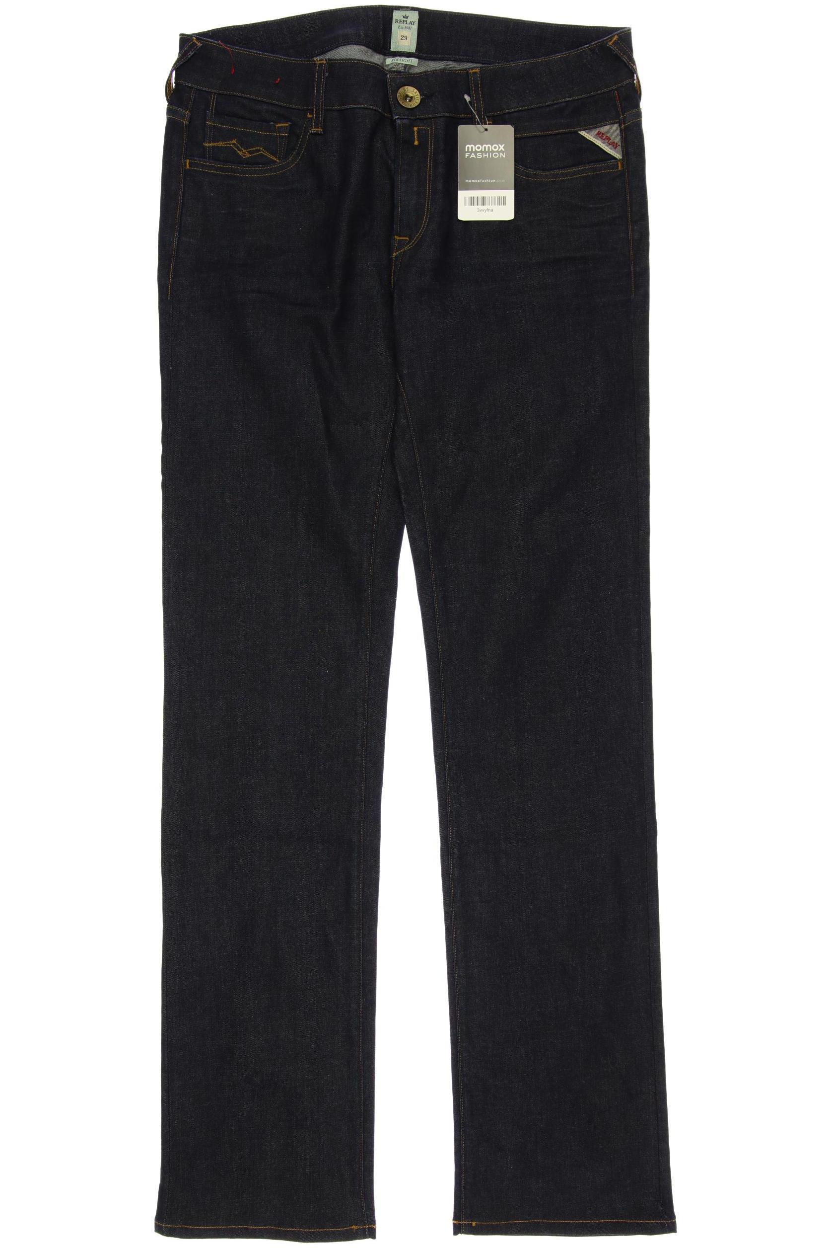 

Replay Damen Jeans, marineblau, Gr. 29