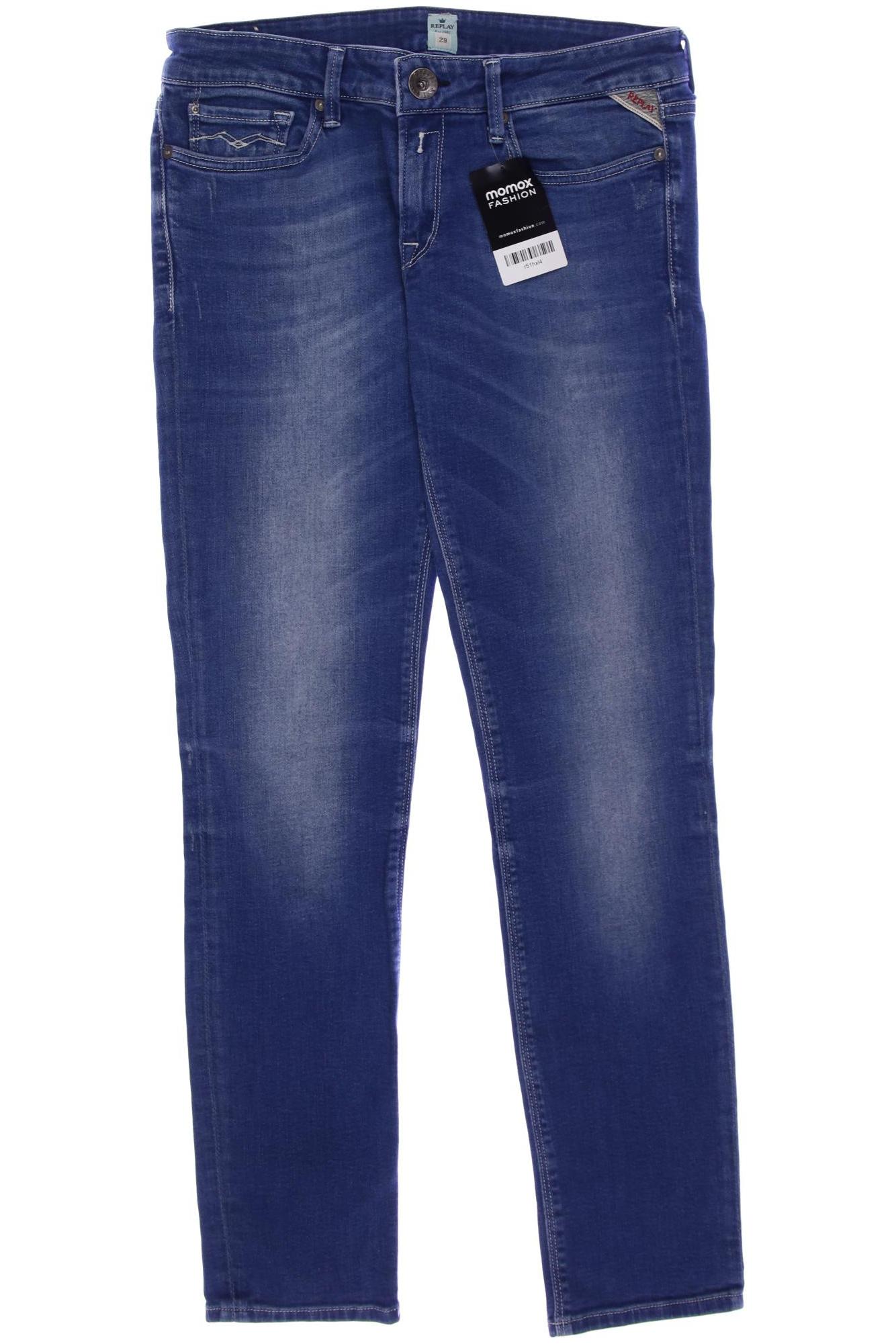 

Replay Damen Jeans, blau