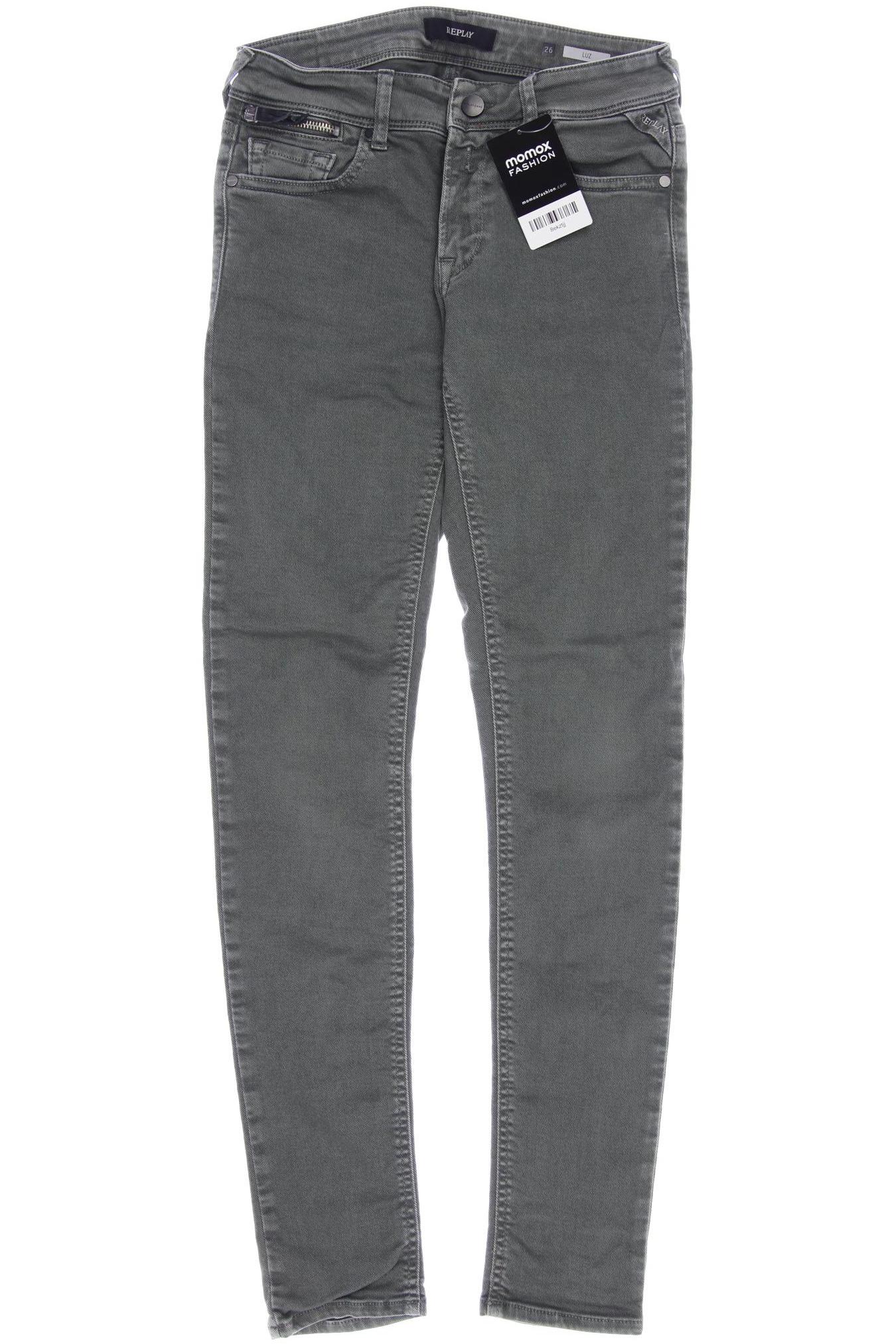 

Replay Damen Jeans, grün, Gr. 26