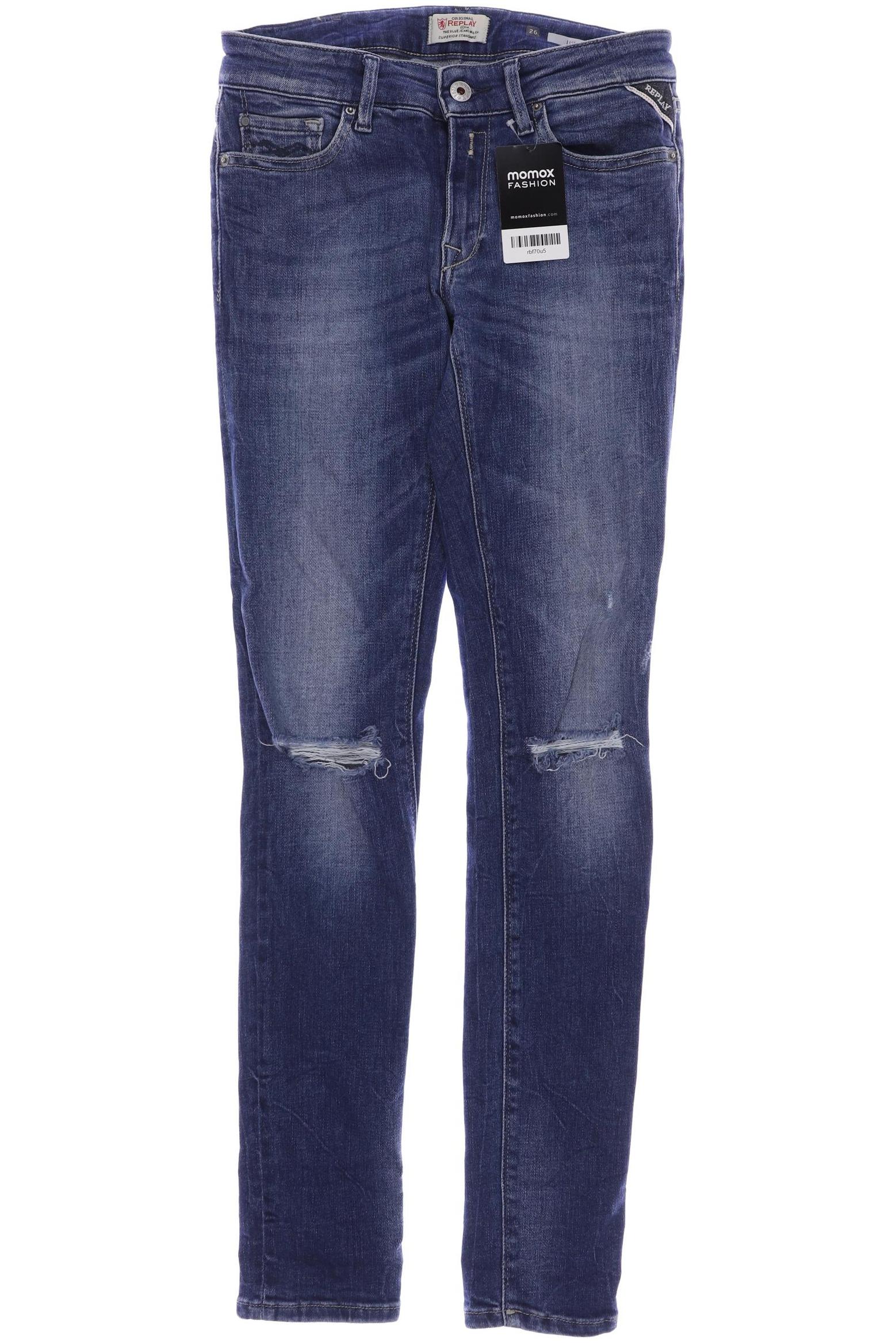 

Replay Damen Jeans, blau