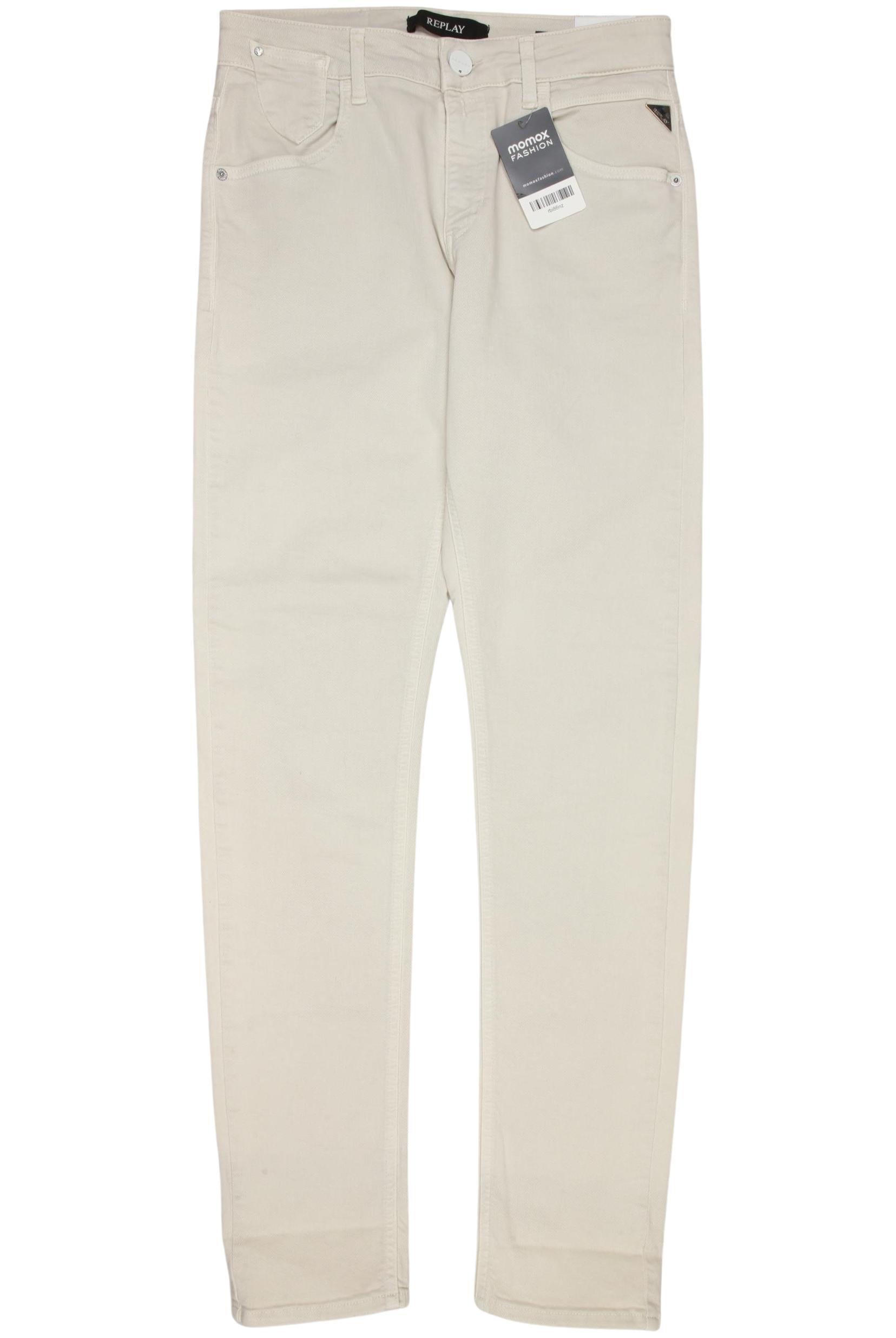 

Replay Damen Jeans, beige, Gr. 26