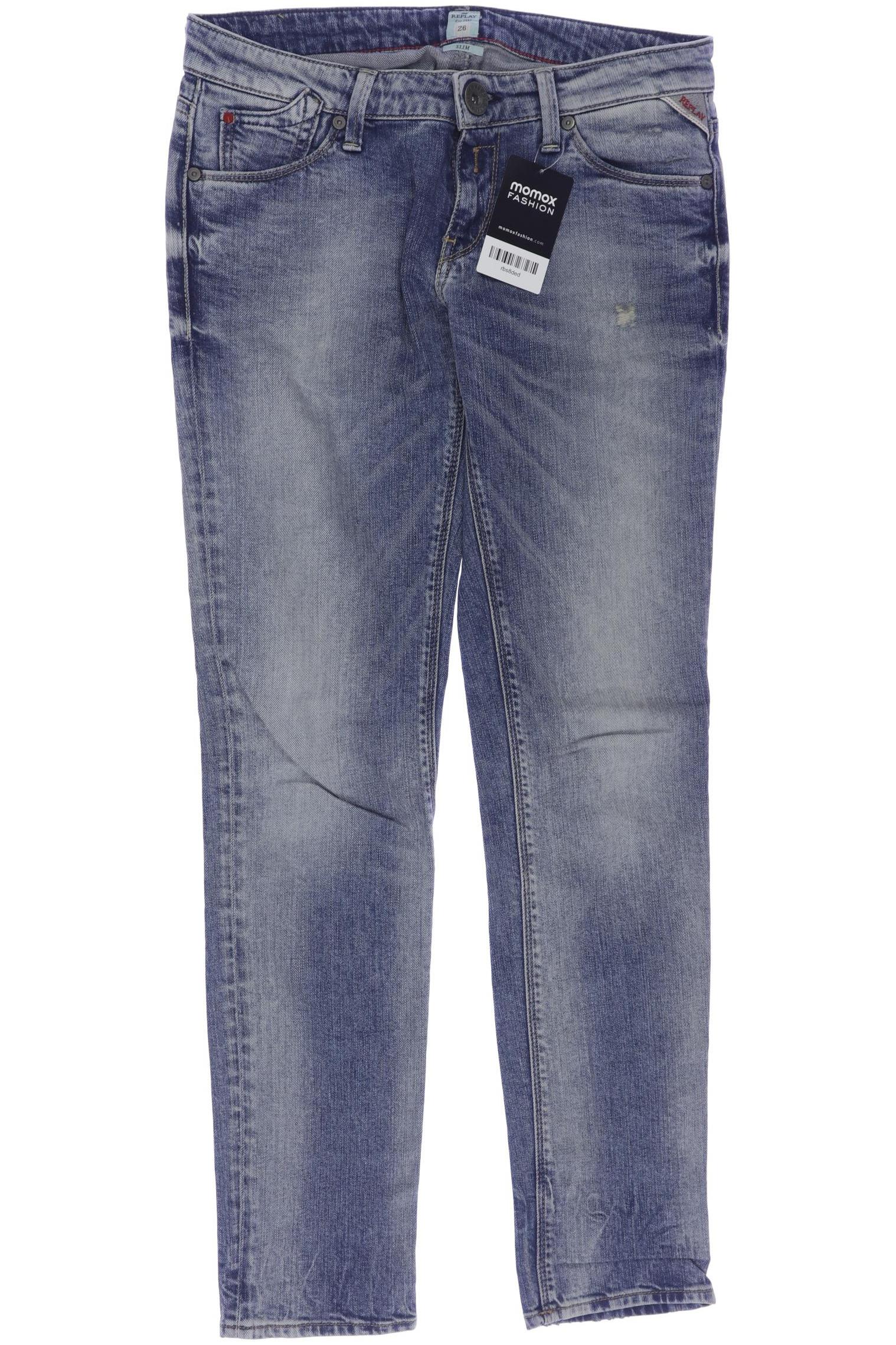 

Replay Damen Jeans, blau, Gr. 26