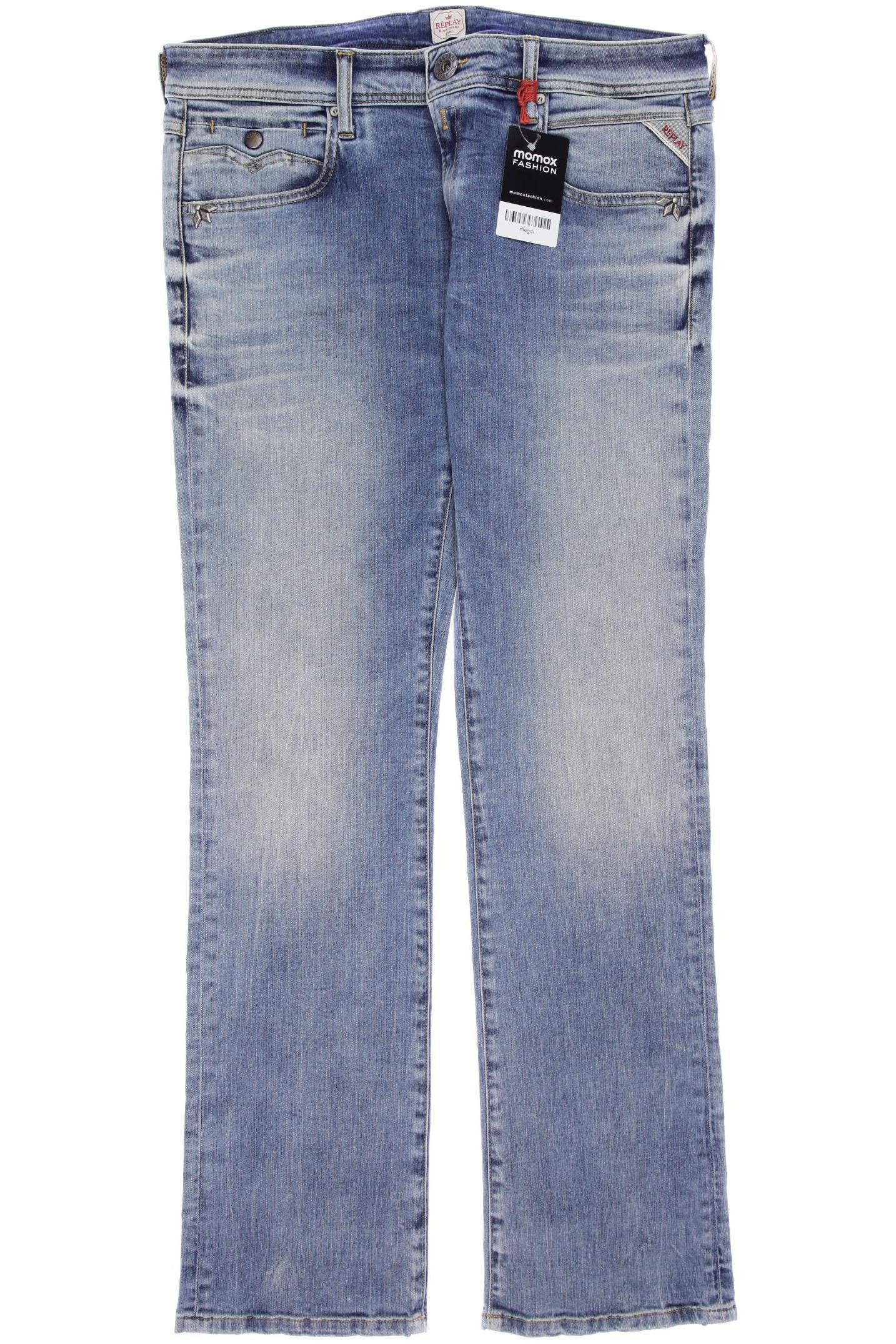 

Replay Damen Jeans, blau