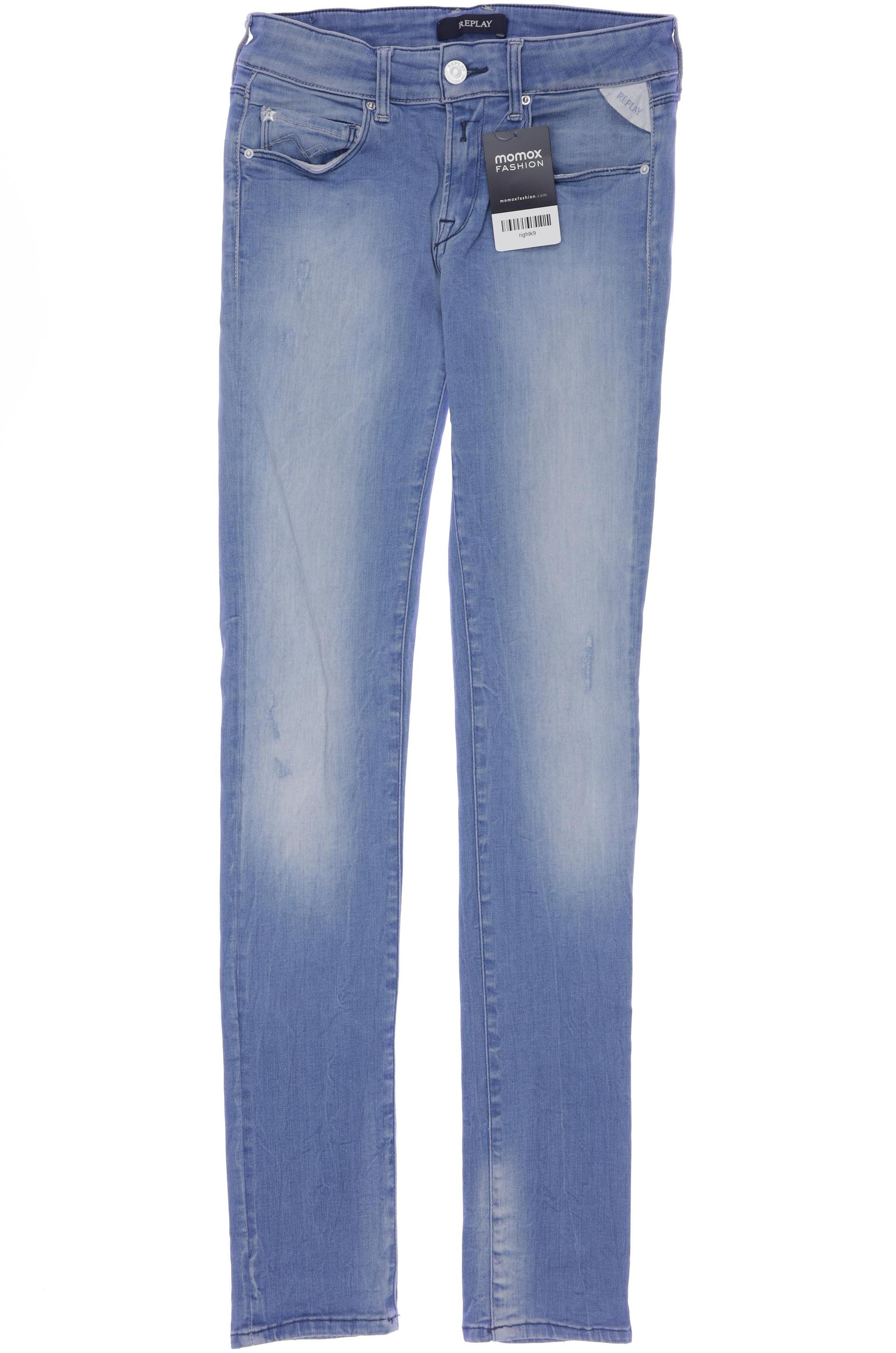 

Replay Damen Jeans, blau, Gr. 27