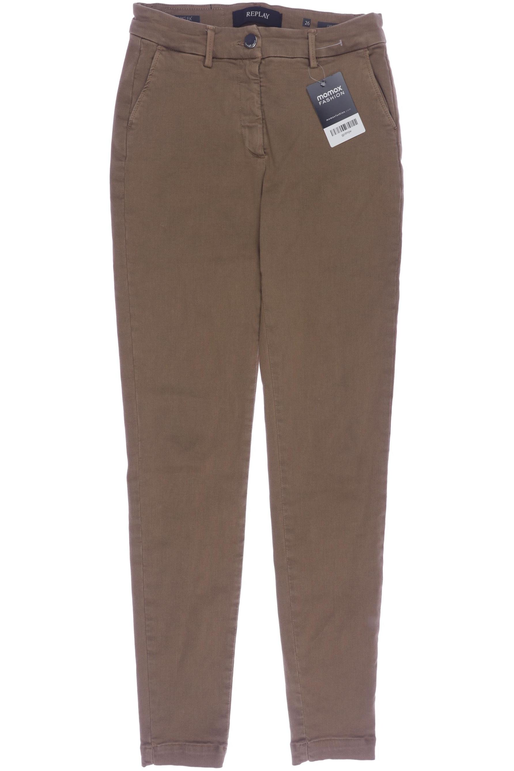 

Replay Damen Jeans, braun, Gr. 26