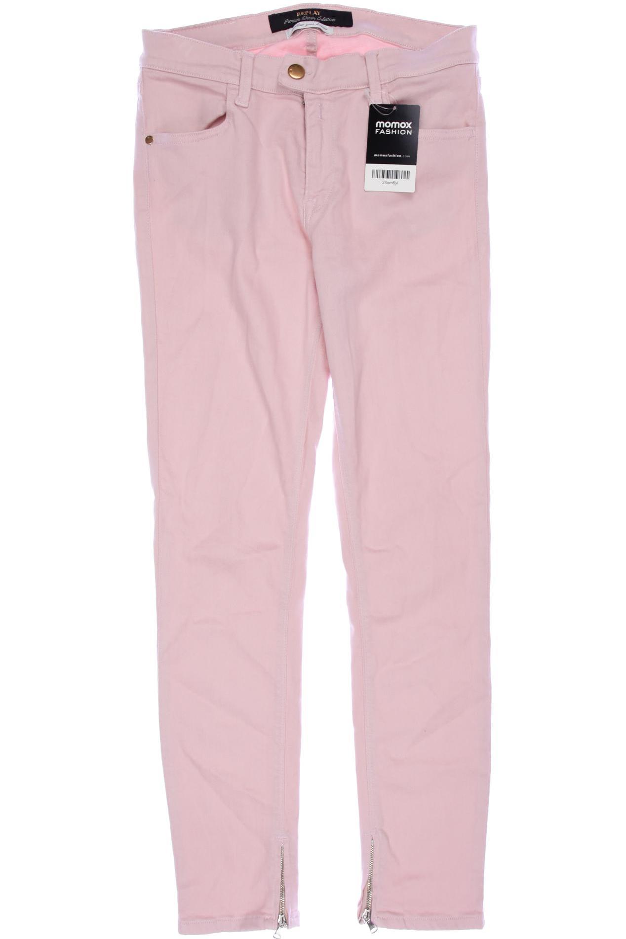 

Replay Damen Jeans, pink, Gr. 27