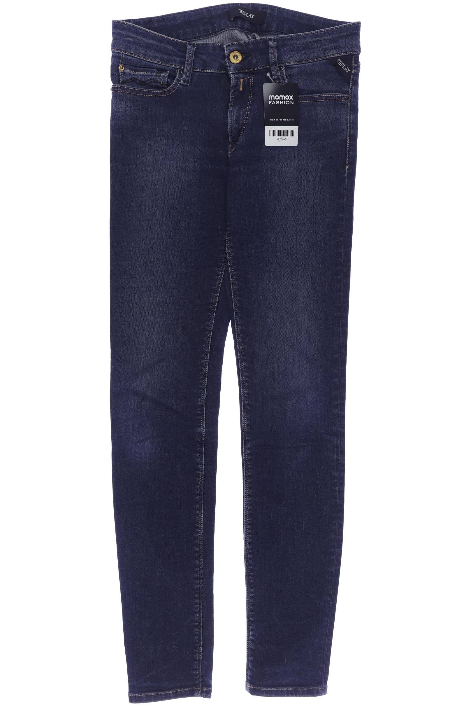 

Replay Damen Jeans, marineblau, Gr. 26