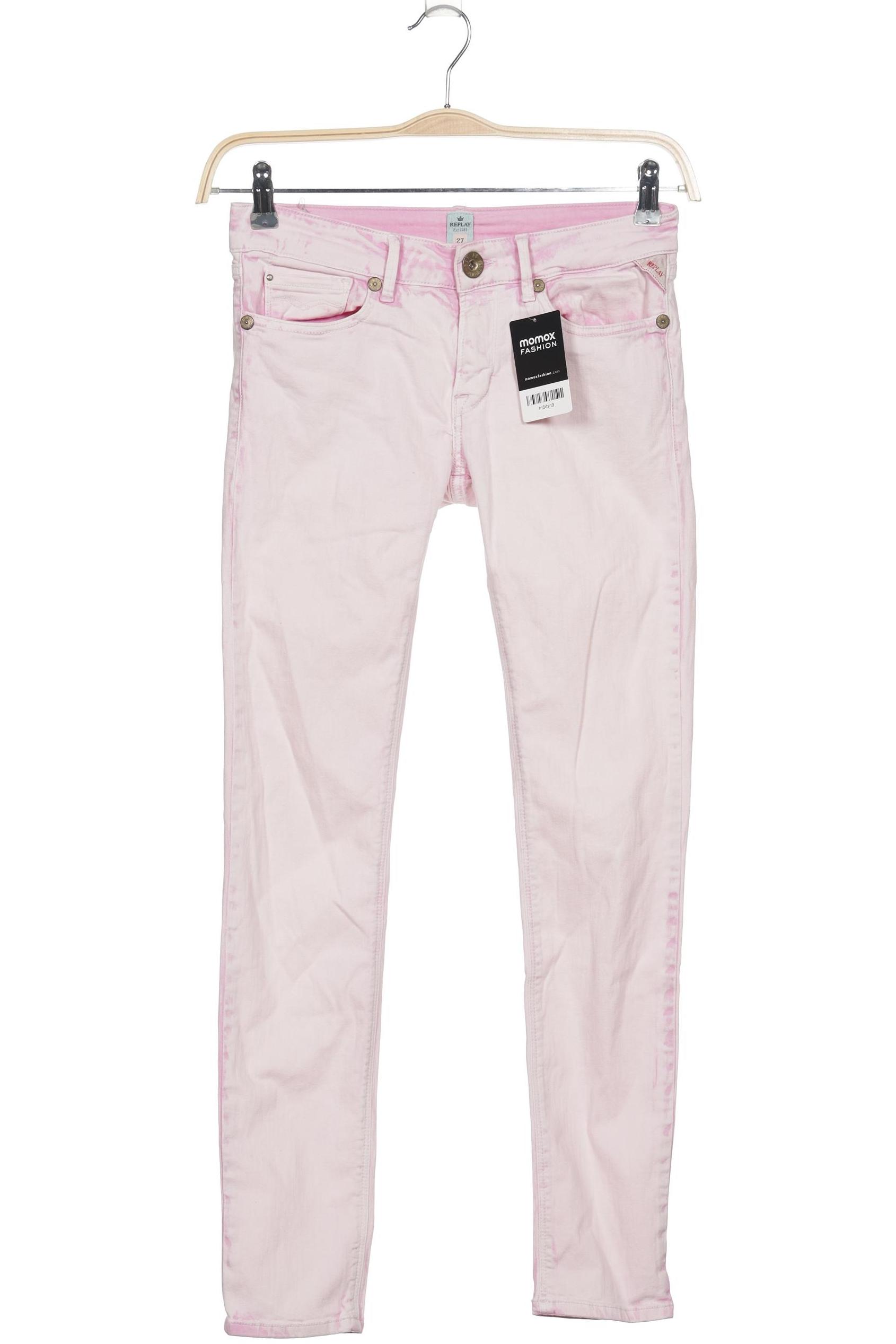 

Replay Damen Jeans, pink, Gr. 27