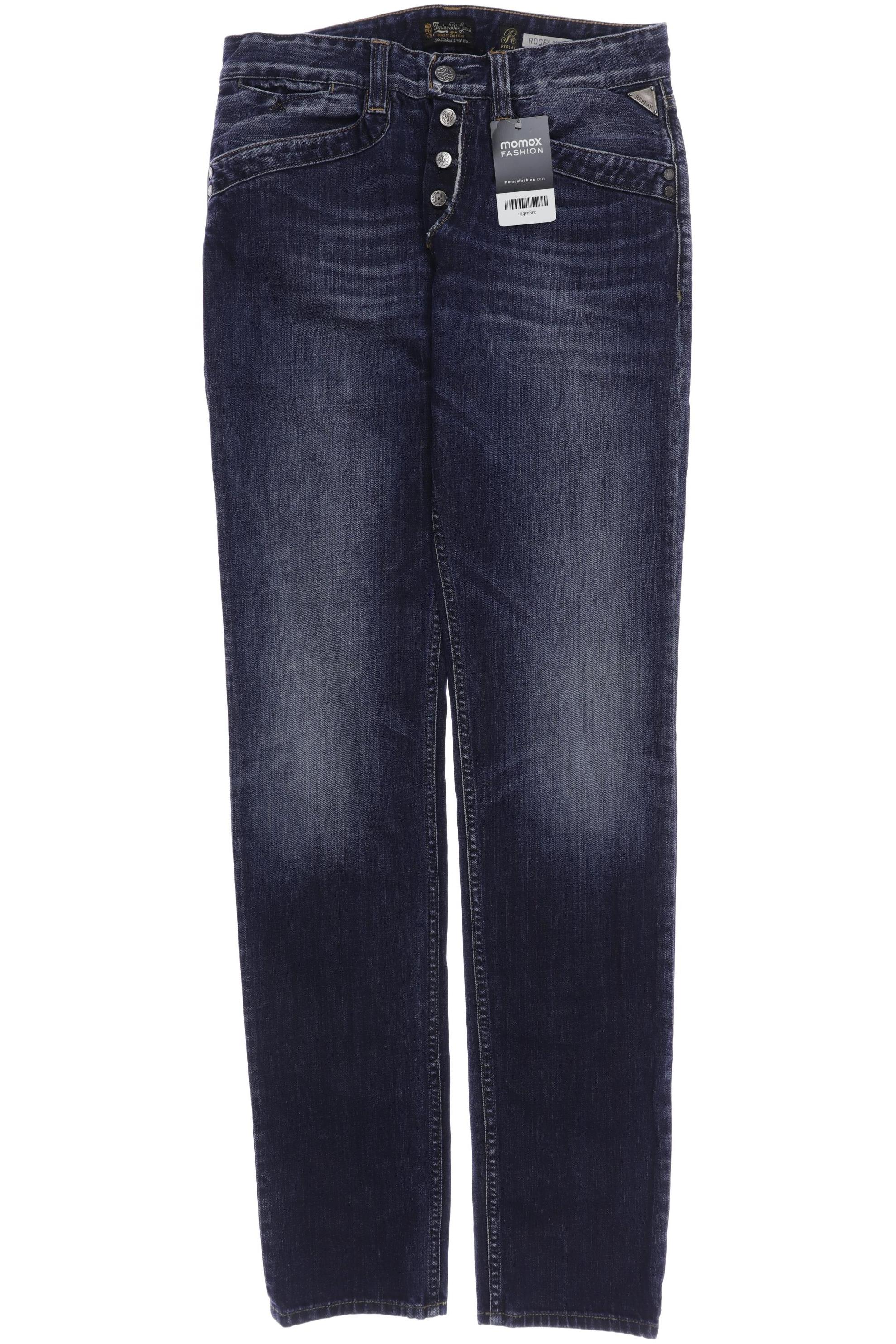 

Replay Damen Jeans, marineblau, Gr. 27
