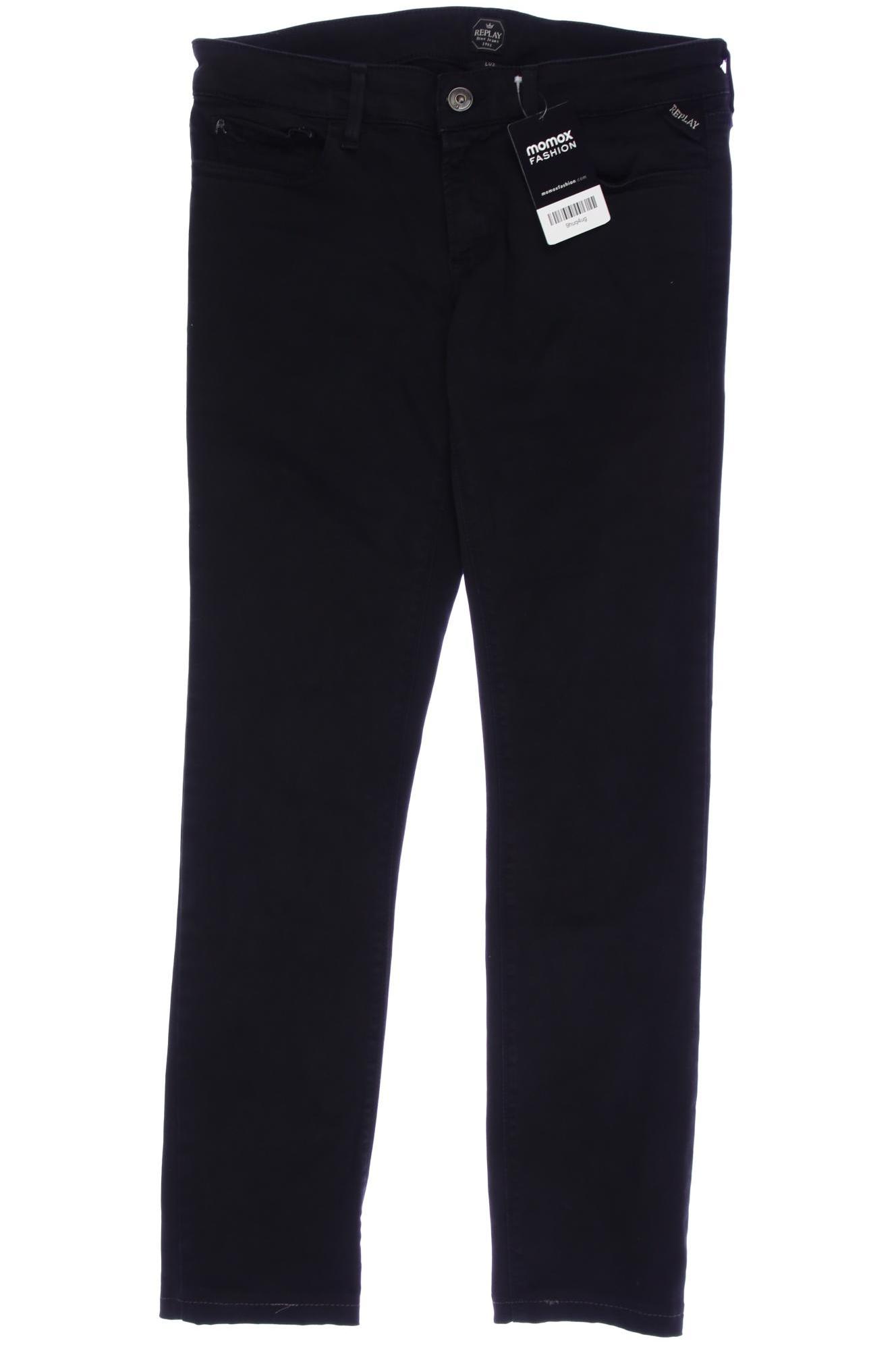 

Replay Damen Jeans, schwarz, Gr. 29