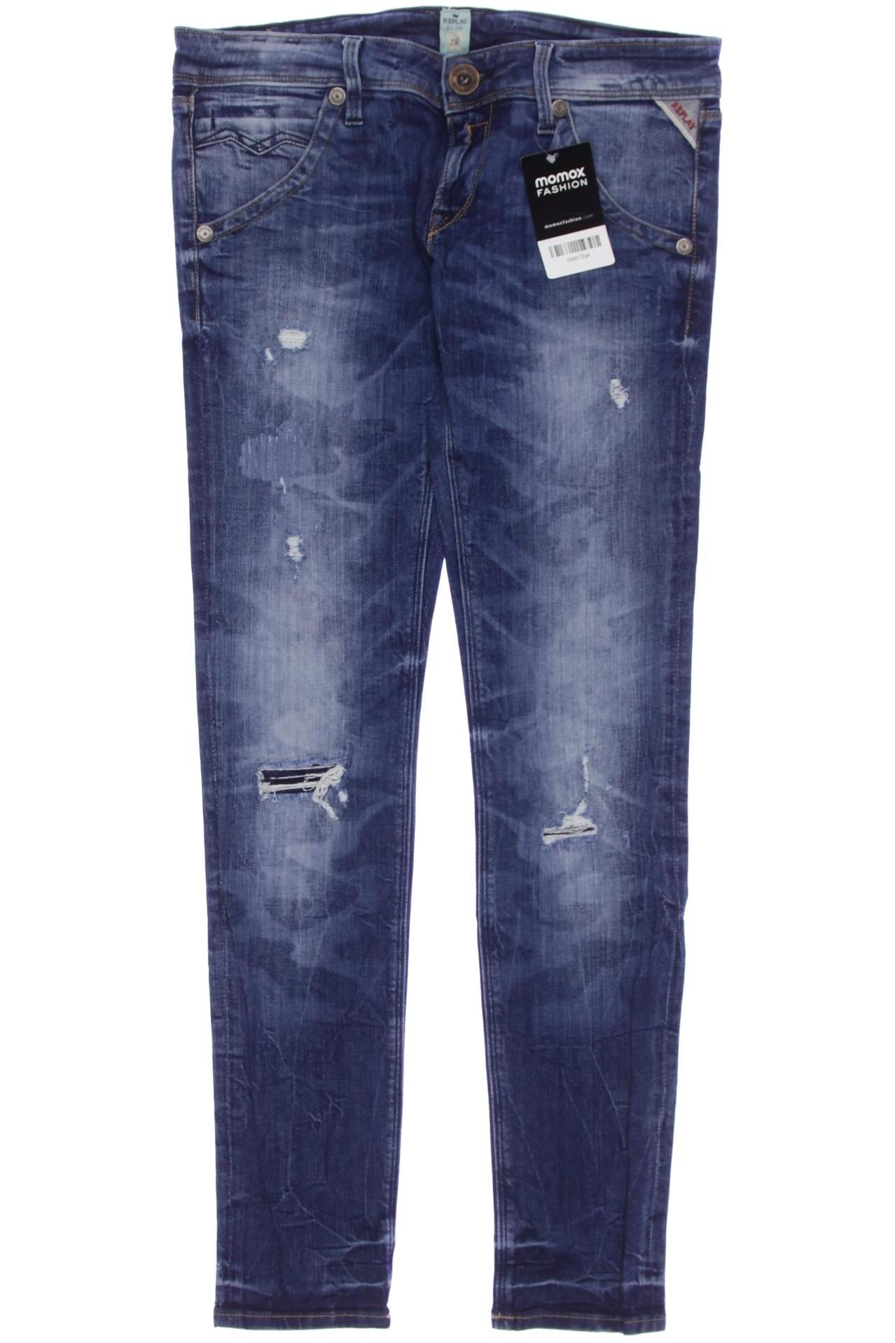 

Replay Damen Jeans, blau, Gr. 28