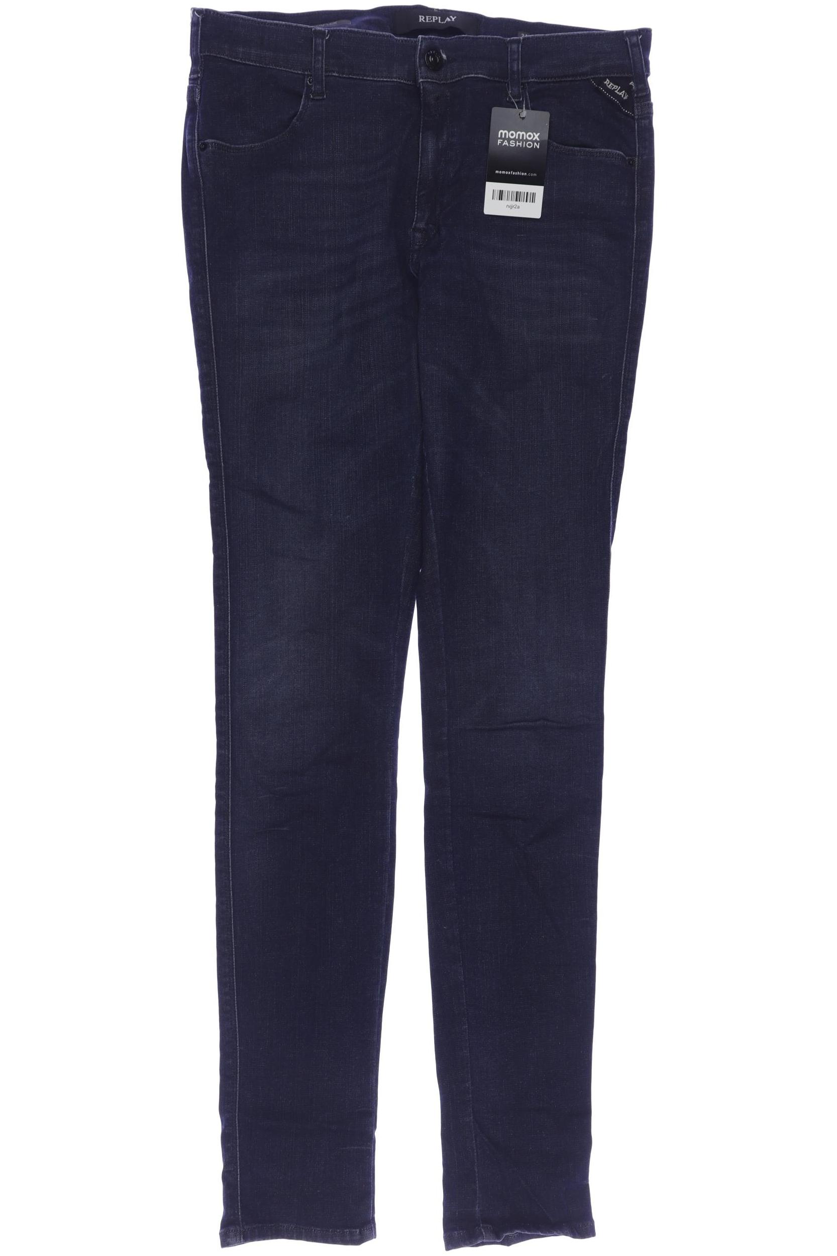 

Replay Damen Jeans, marineblau, Gr. 31