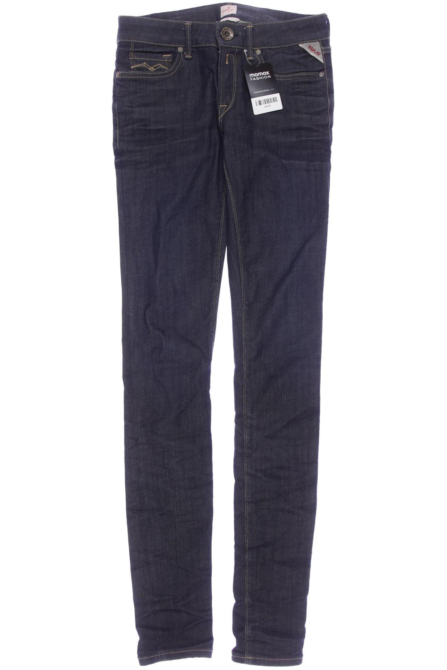 

Replay Damen Jeans, marineblau, Gr. 28