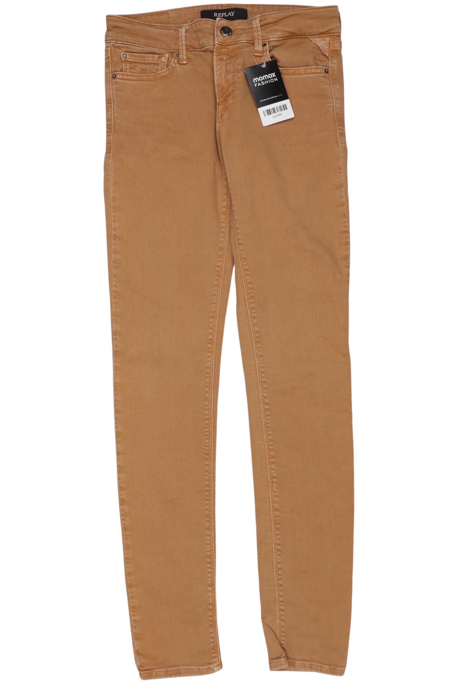 

Replay Damen Jeans, braun, Gr. 26
