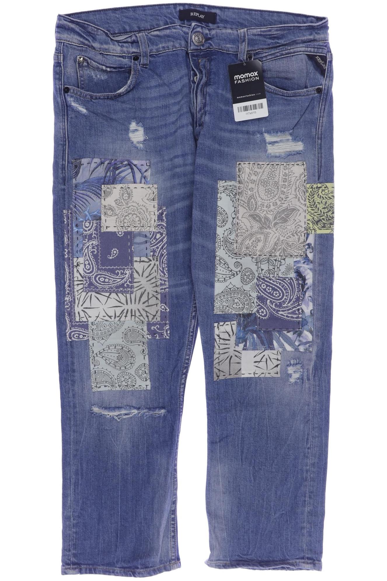 

Replay Damen Jeans, blau, Gr. 28