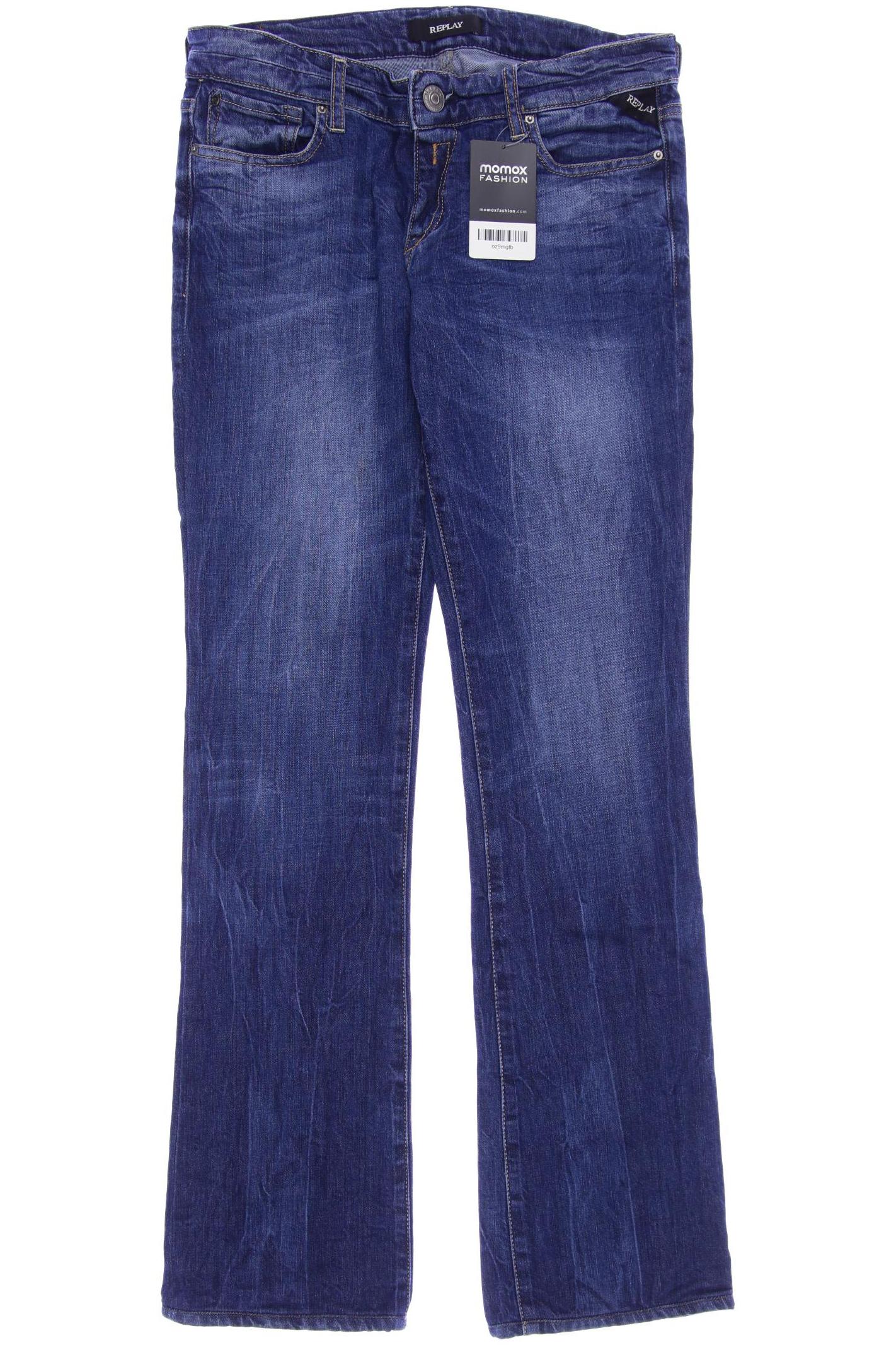 

Replay Damen Jeans, blau, Gr. 28