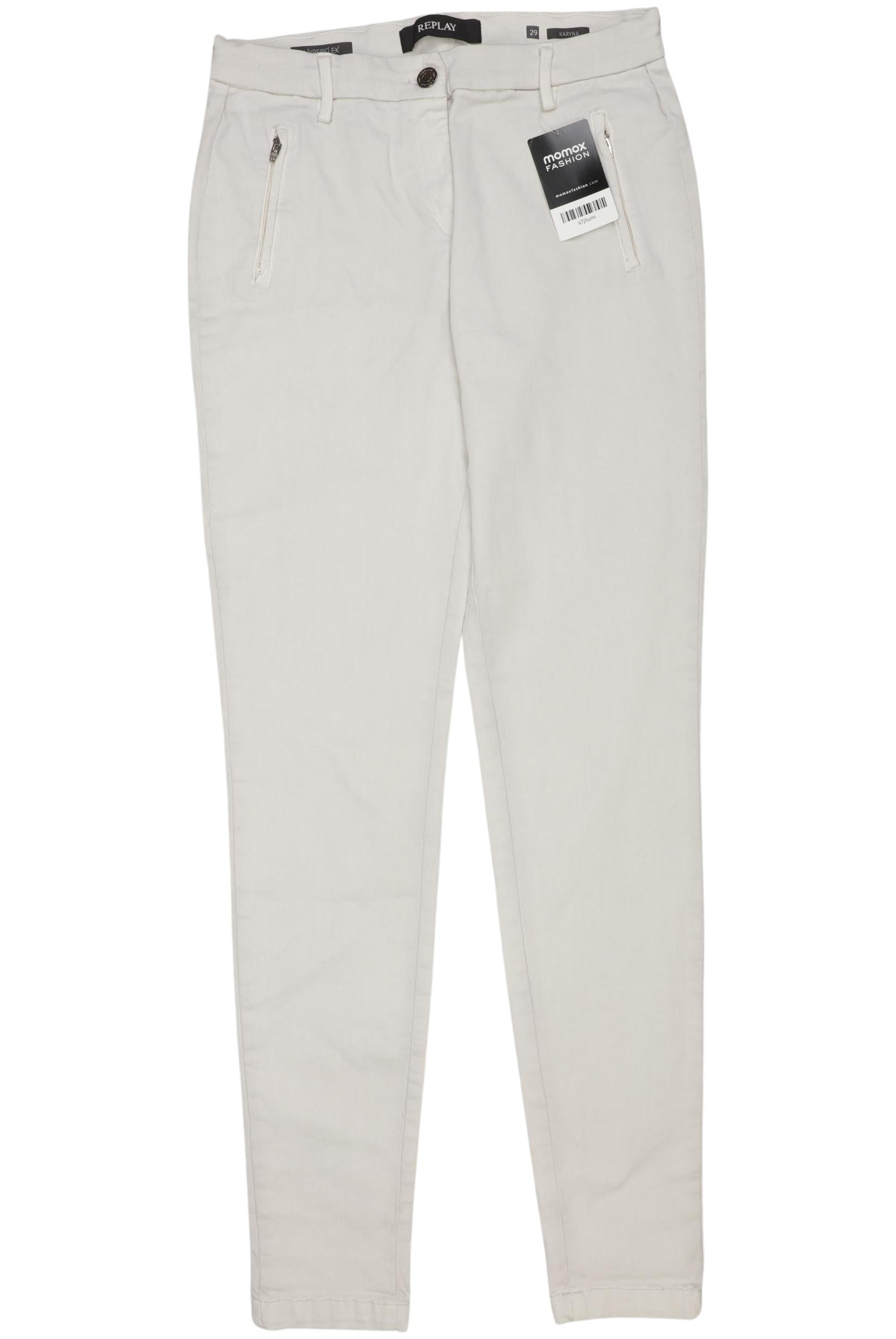 

Replay Damen Jeans, beige, Gr. 29