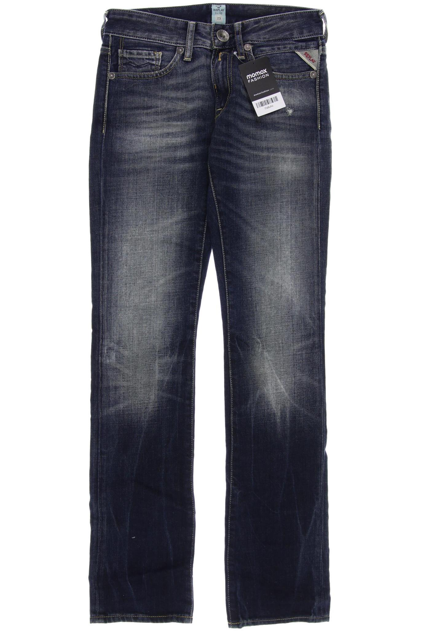 

Replay Damen Jeans, marineblau, Gr. 0