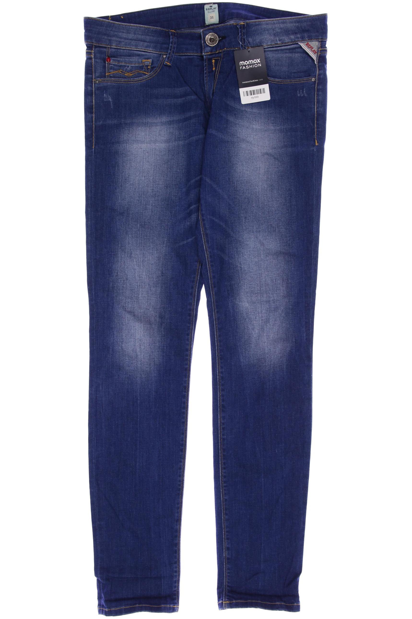 

Replay Damen Jeans, blau, Gr. 42