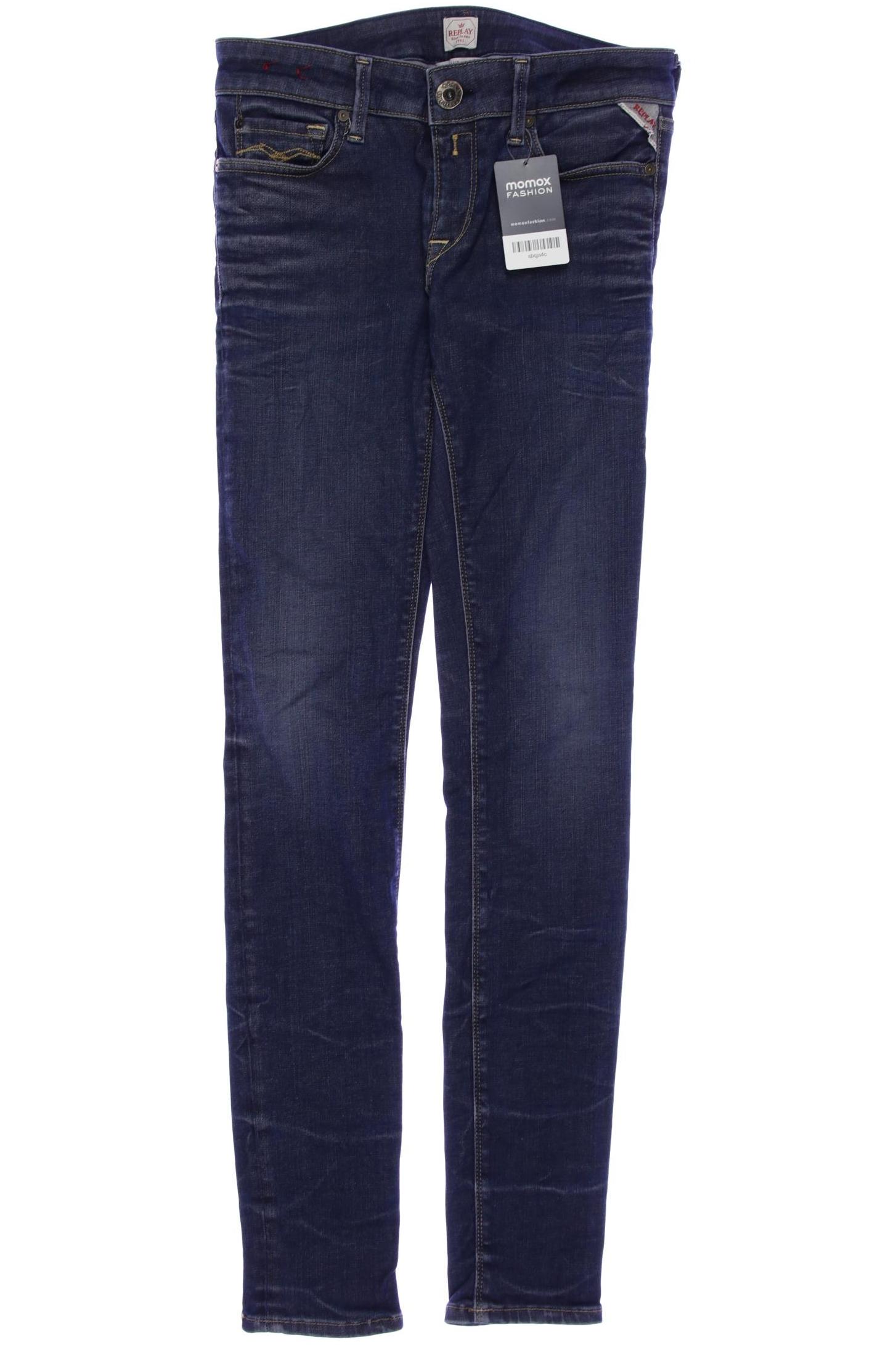 

Replay Damen Jeans, marineblau, Gr. 28