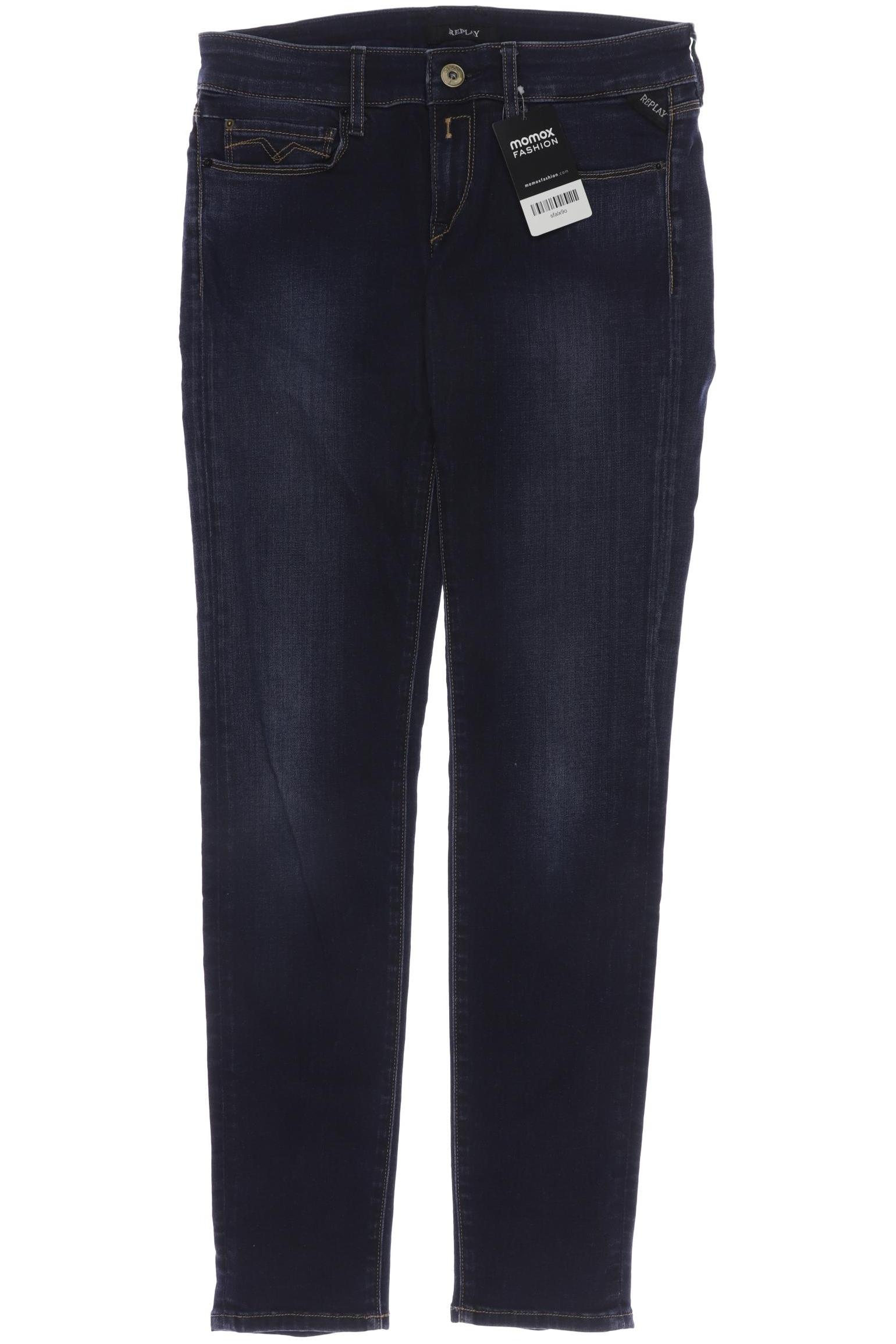 

Replay Damen Jeans, marineblau, Gr. 27