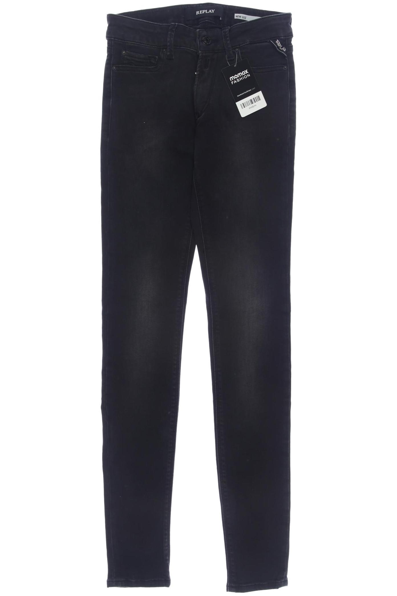 Thumbnail - Replay Damen Jeans, grau, Gr. 25