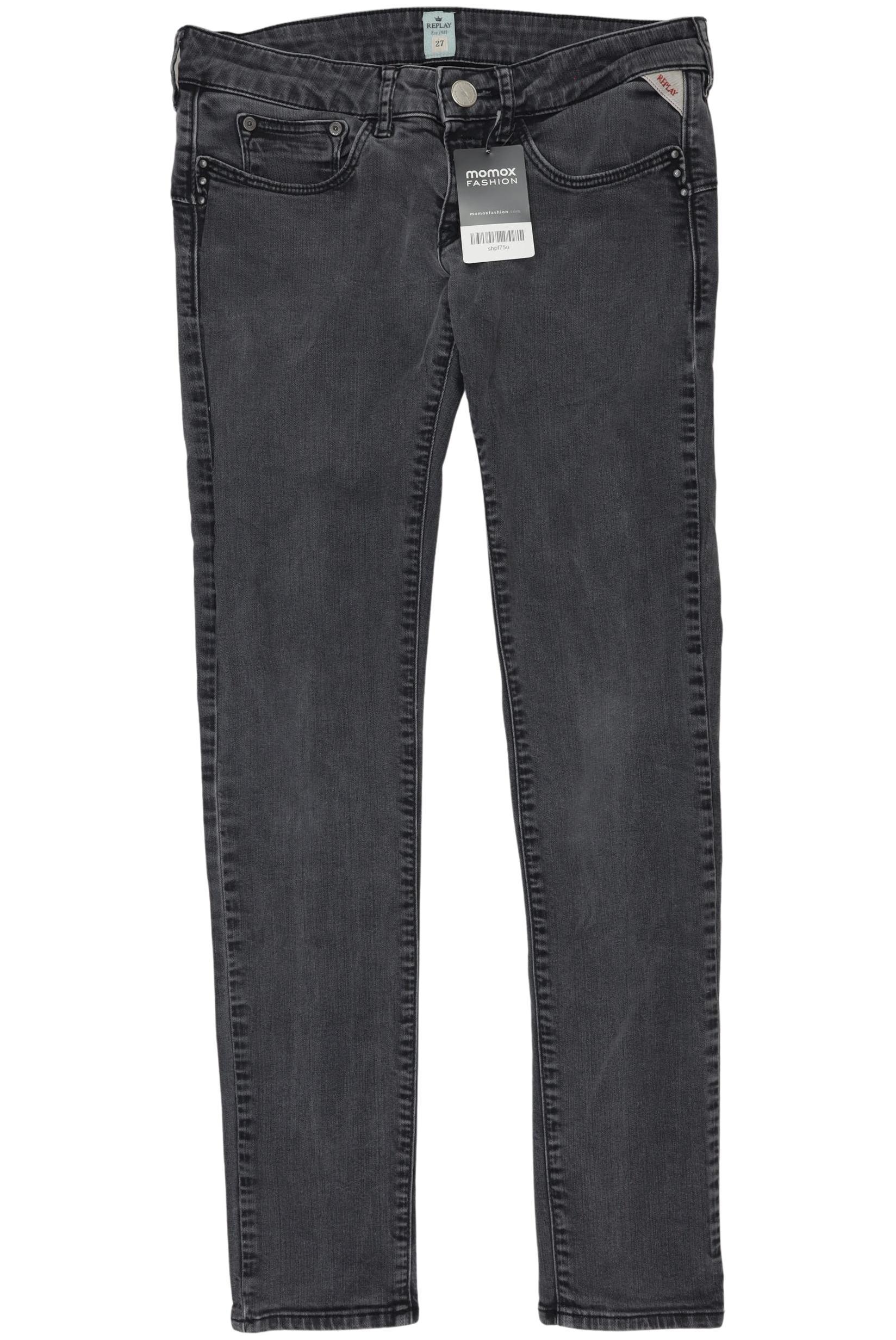 

Replay Damen Jeans, grau, Gr. 27