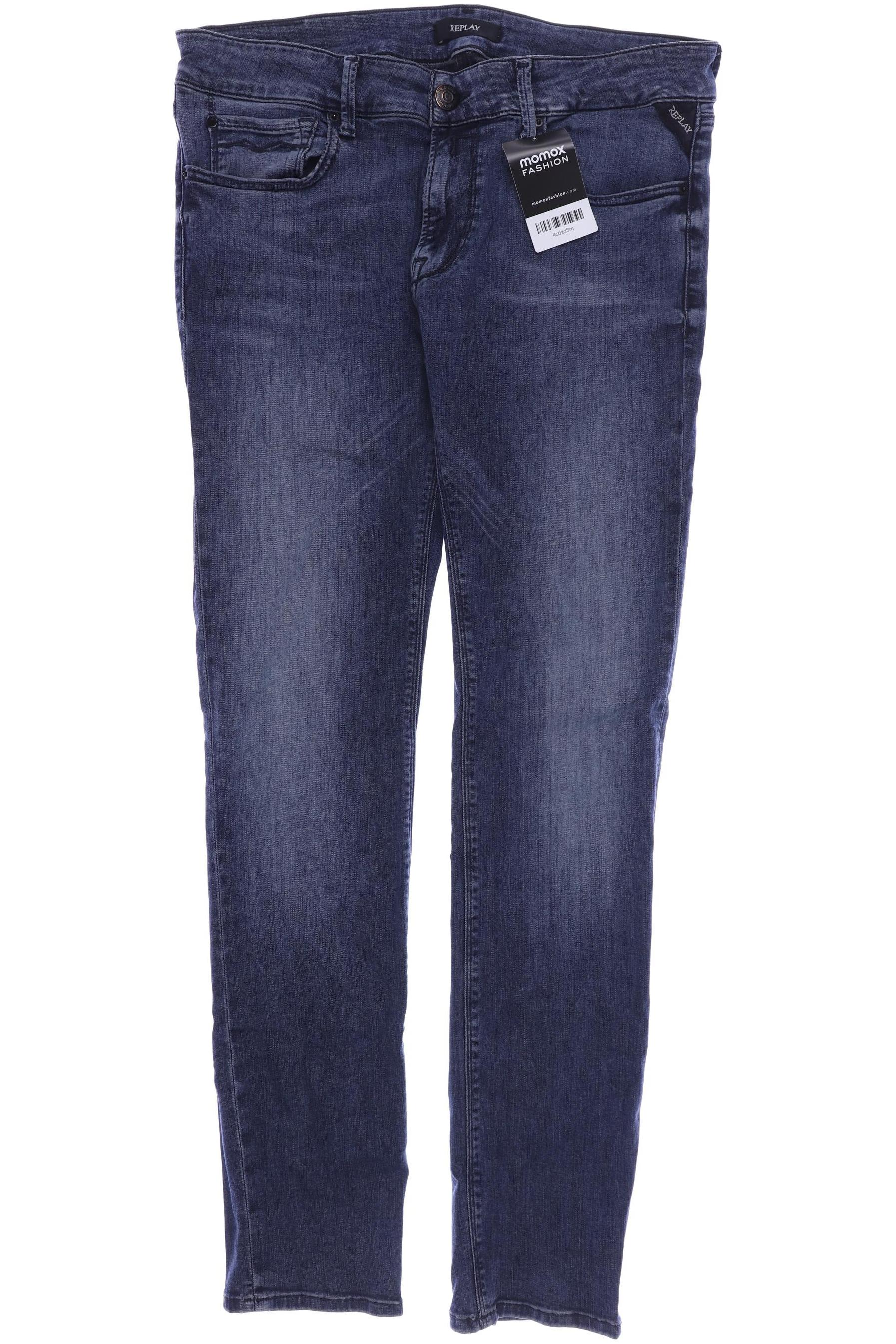 

Replay Damen Jeans, marineblau, Gr. 30