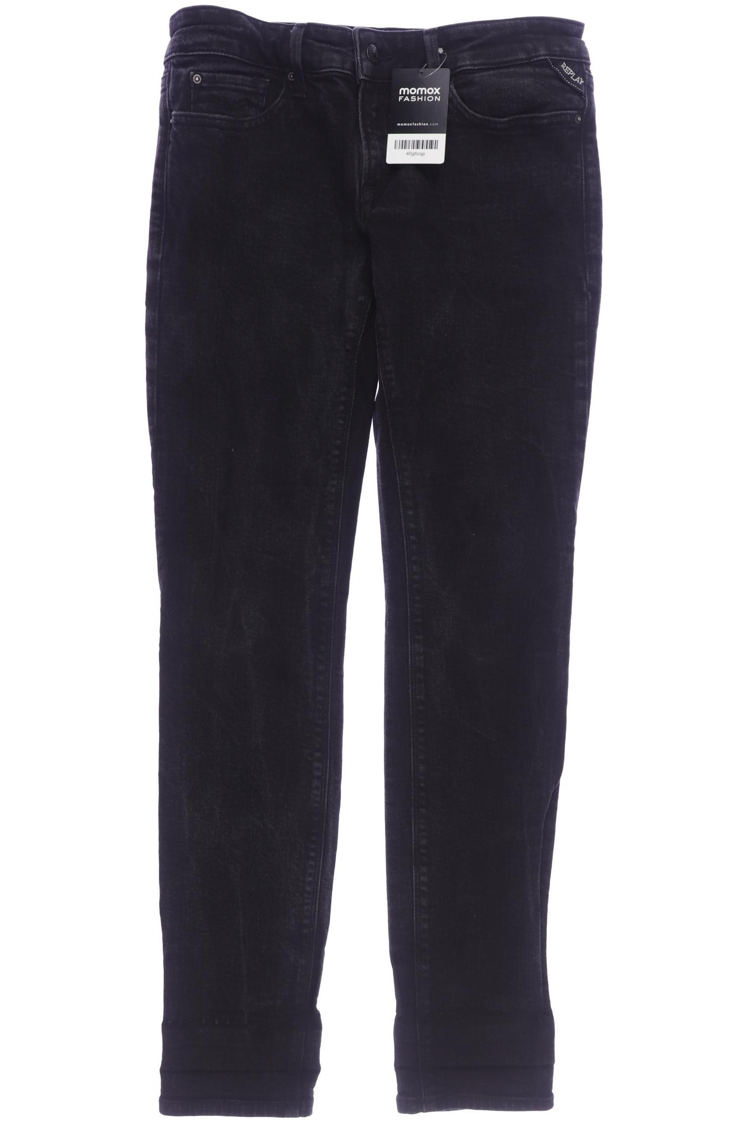 

Replay Damen Jeans, schwarz, Gr. 29