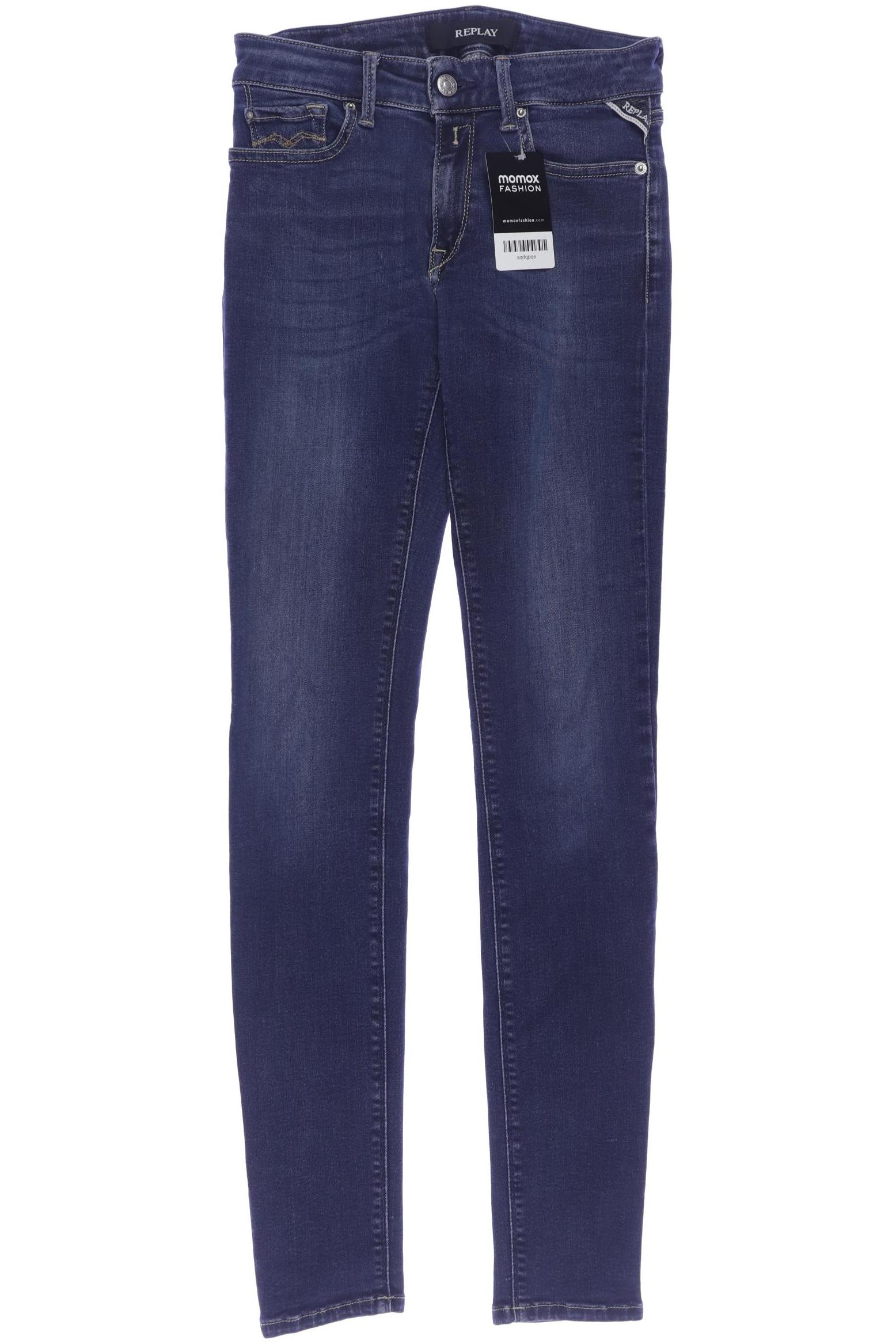 

Replay Damen Jeans, marineblau, Gr. 25