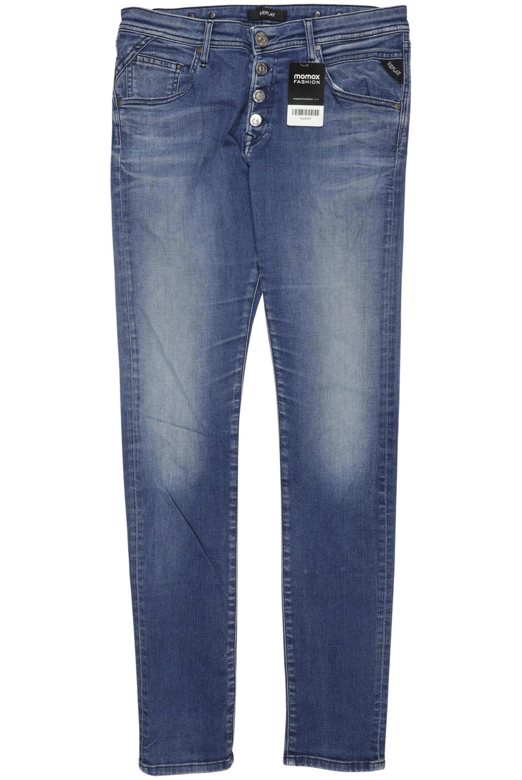 

Replay Damen Jeans, blau, Gr. 27
