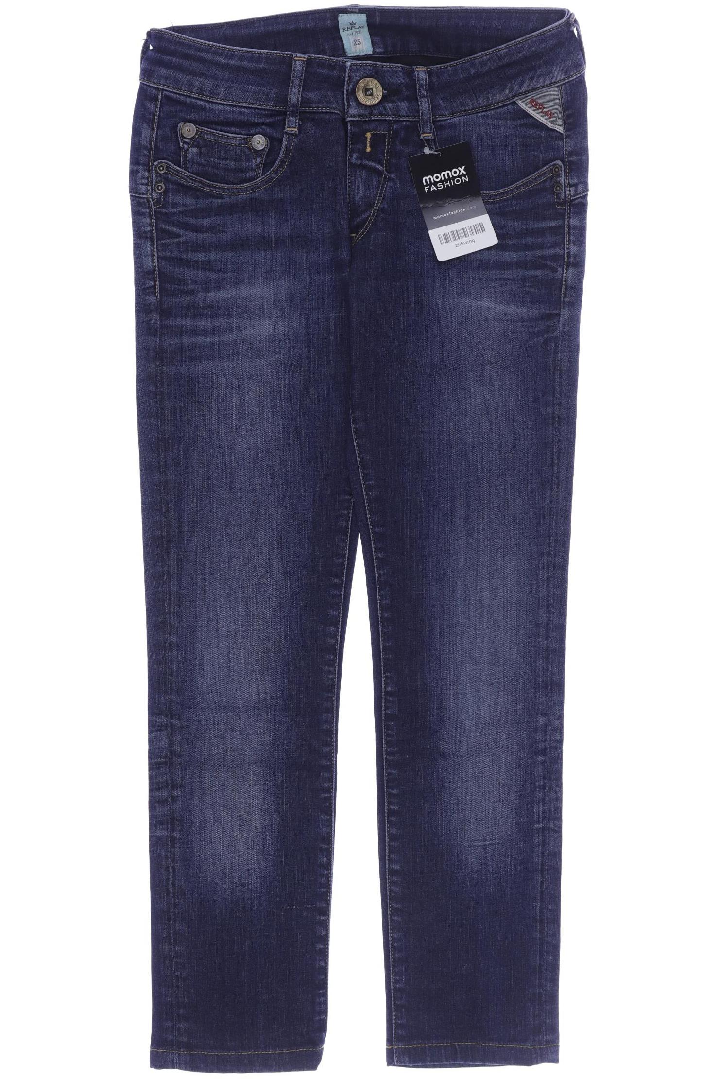 

Replay Damen Jeans, marineblau, Gr. 25