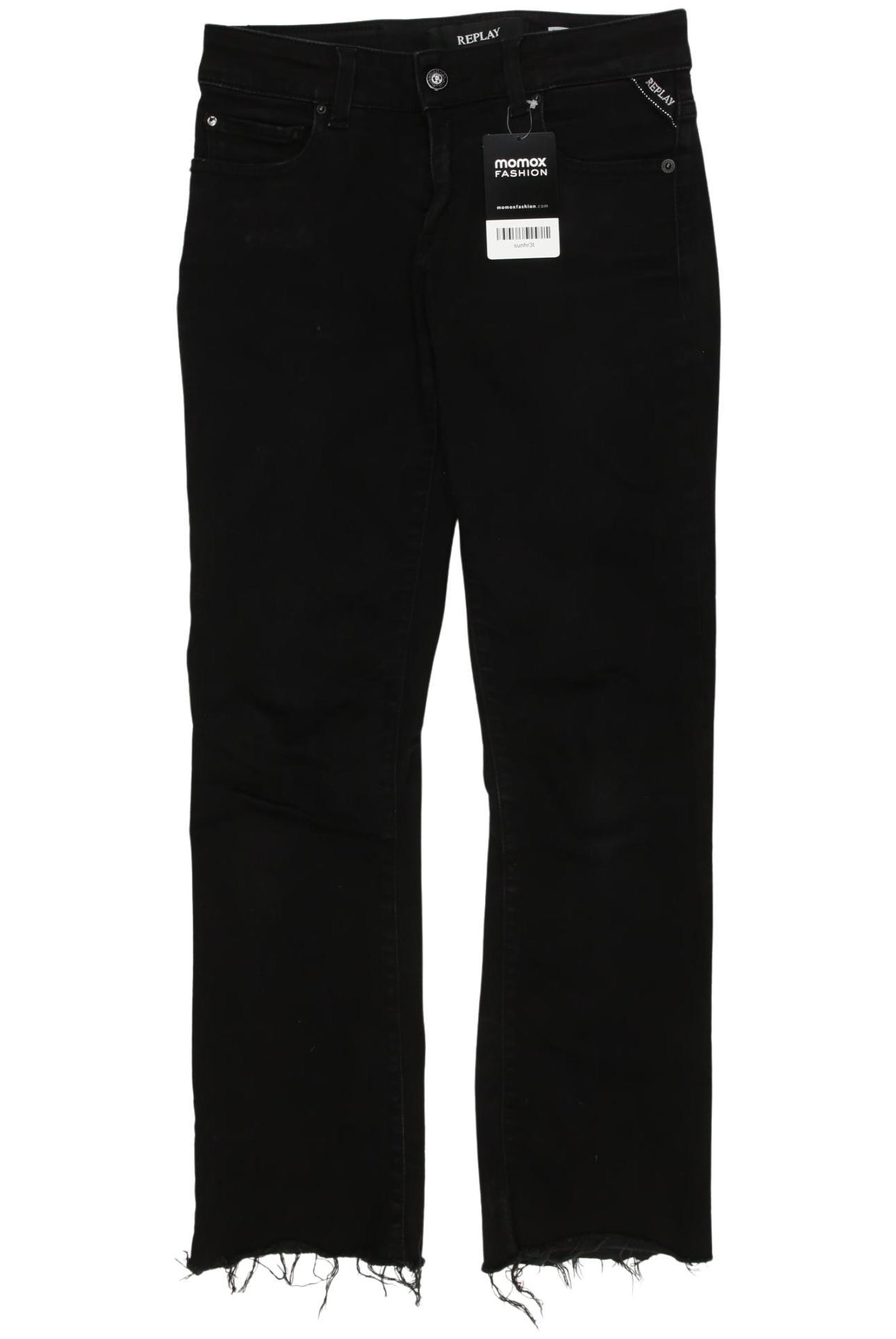

Replay Damen Jeans, schwarz, Gr. 27