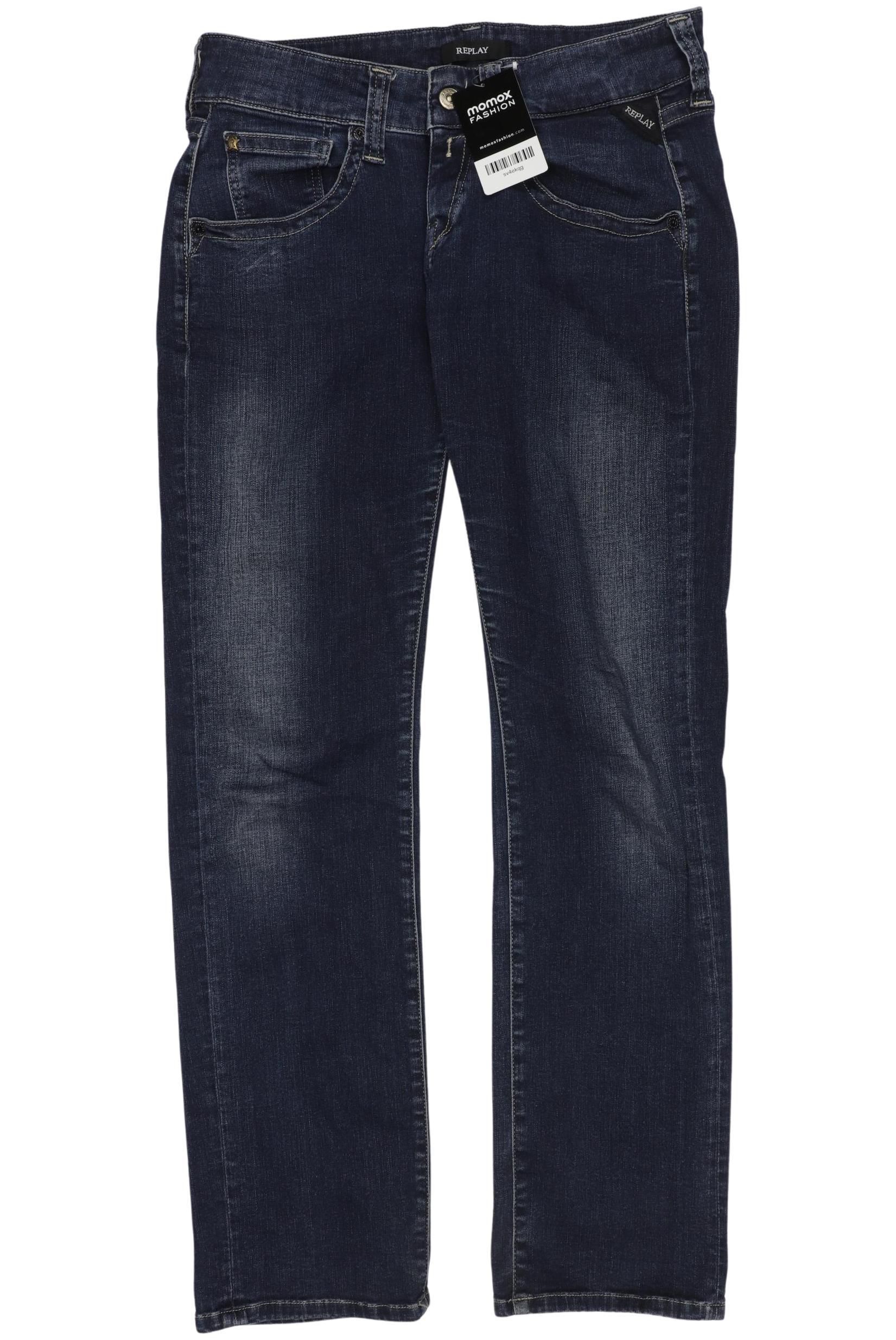 

Replay Damen Jeans, marineblau, Gr. 27