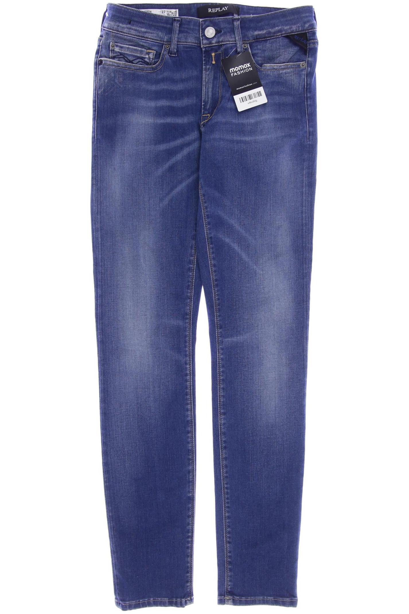 

Replay Damen Jeans, blau