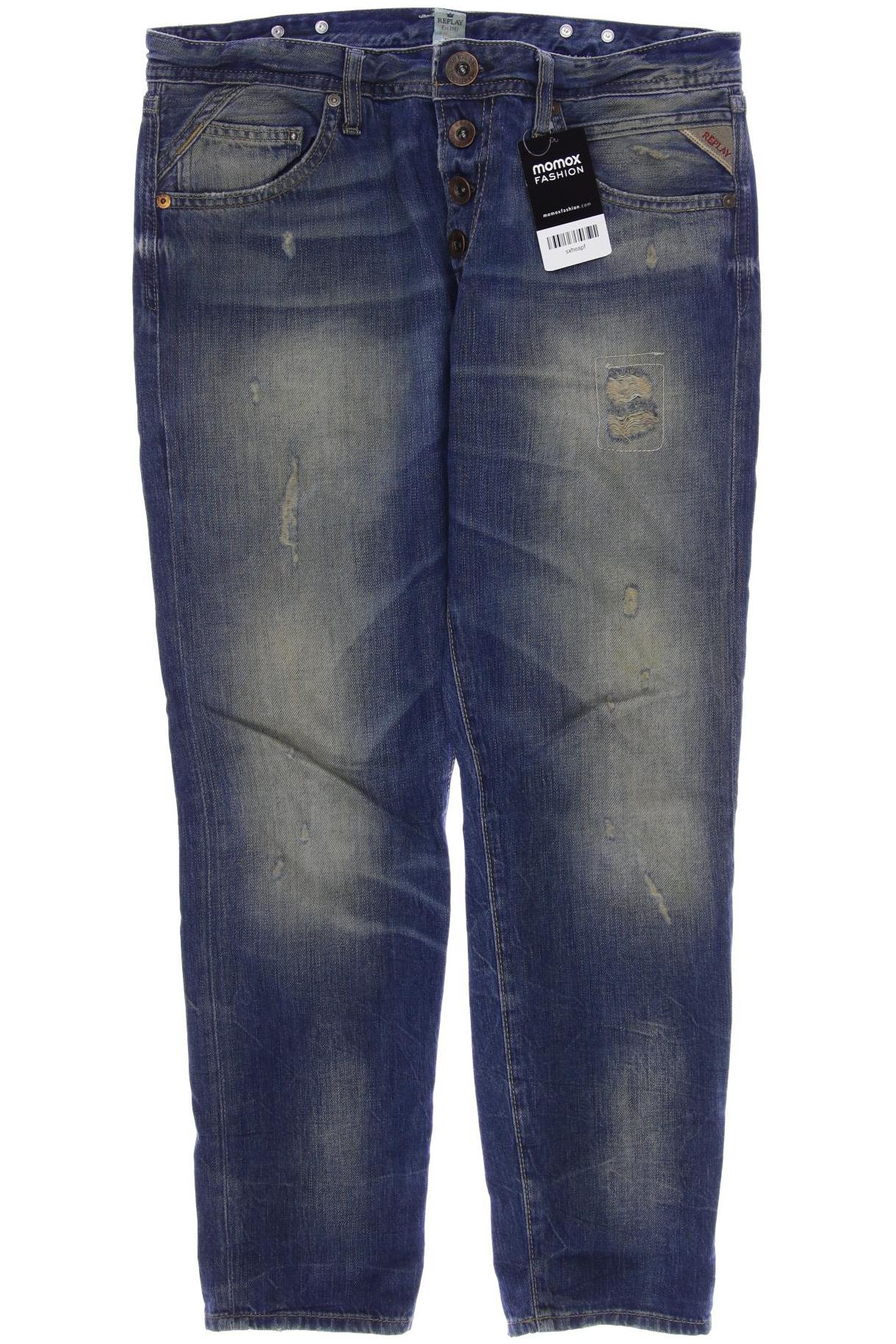

Replay Damen Jeans, blau