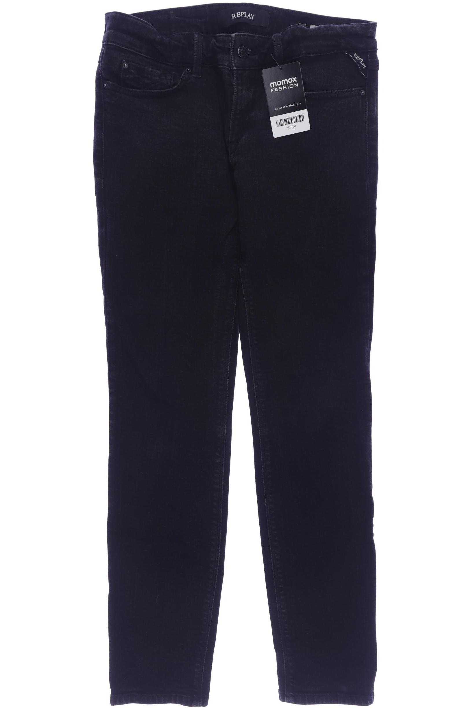 Thumbnail - Replay Damen Jeans, schwarz, Gr. 29