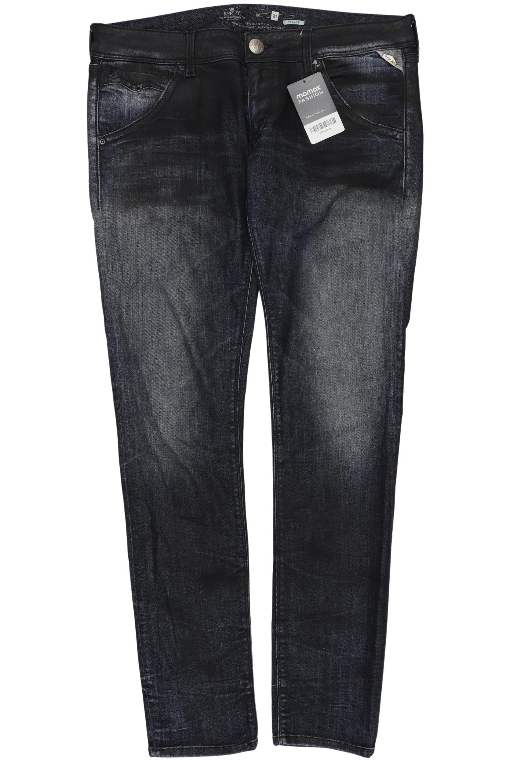 

Replay Damen Jeans, marineblau, Gr. 31