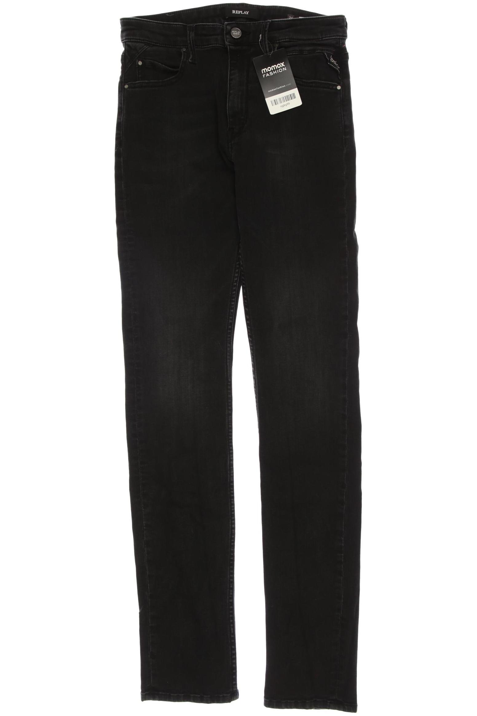 

Replay Damen Jeans, schwarz, Gr. 26