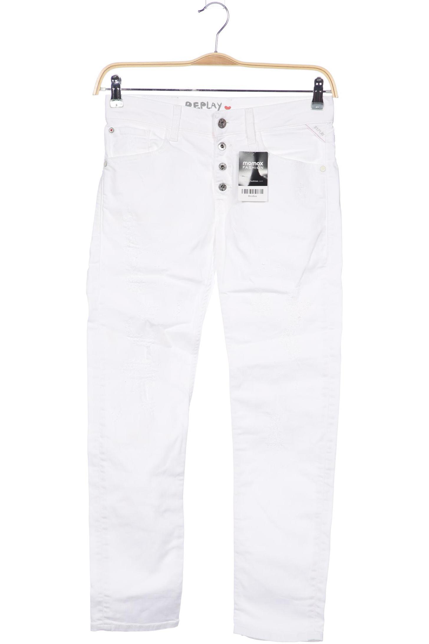 

Replay Damen Jeans, weiß, Gr. 36