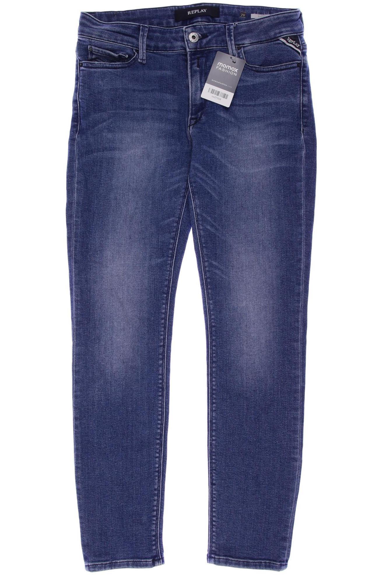

Replay Damen Jeans, blau