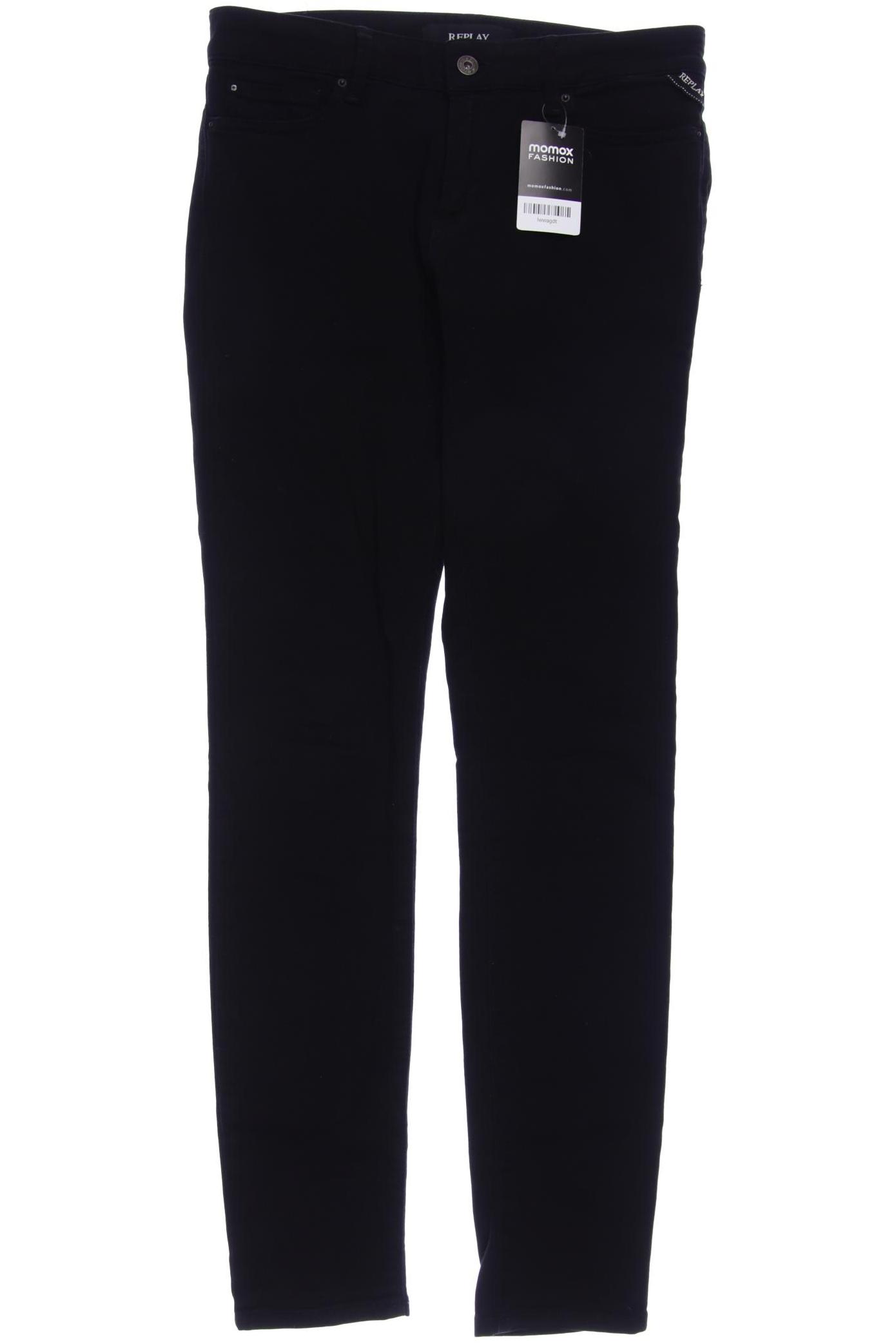 

Replay Damen Jeans, schwarz, Gr. 29
