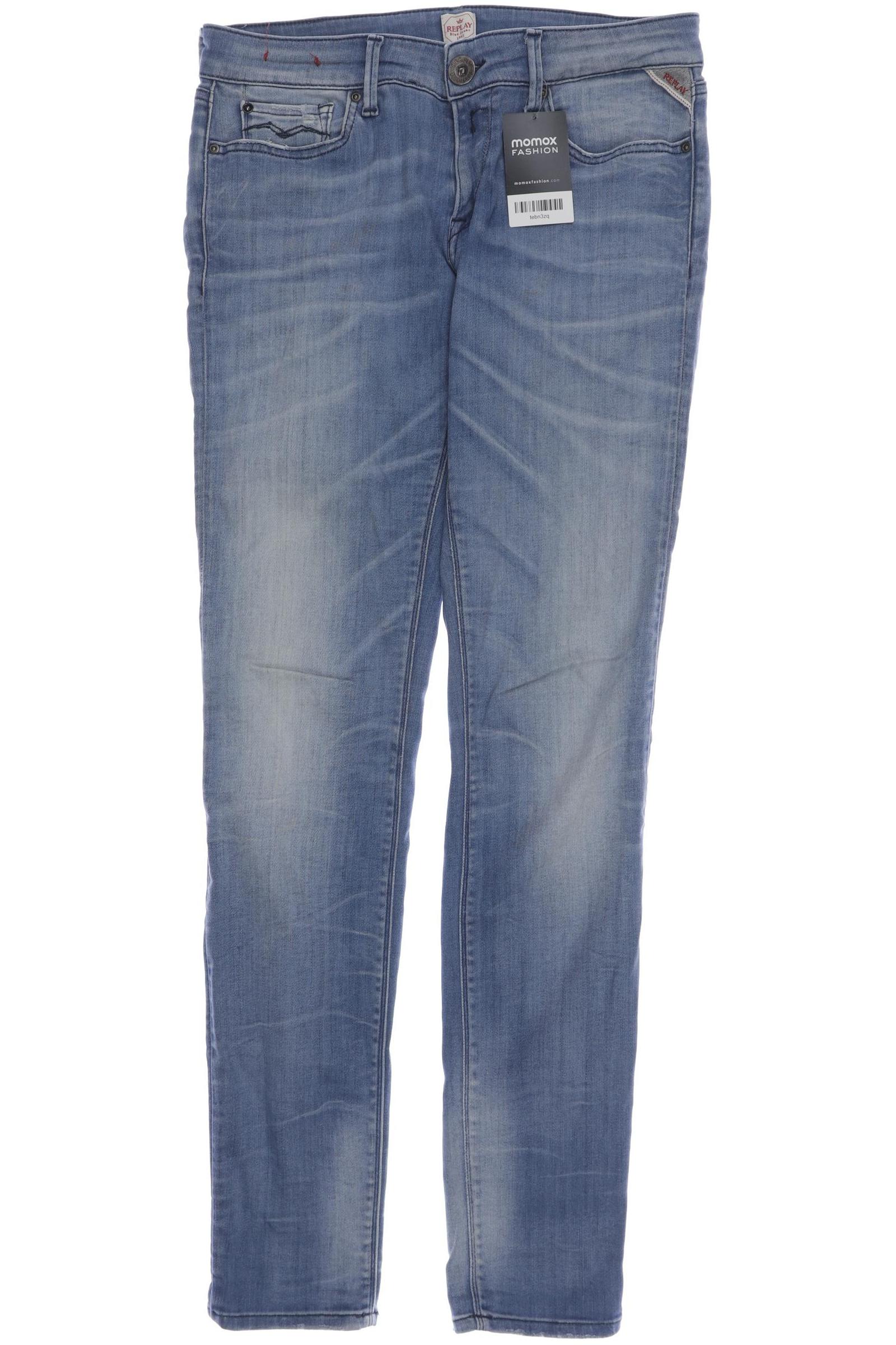 

Replay Damen Jeans, blau