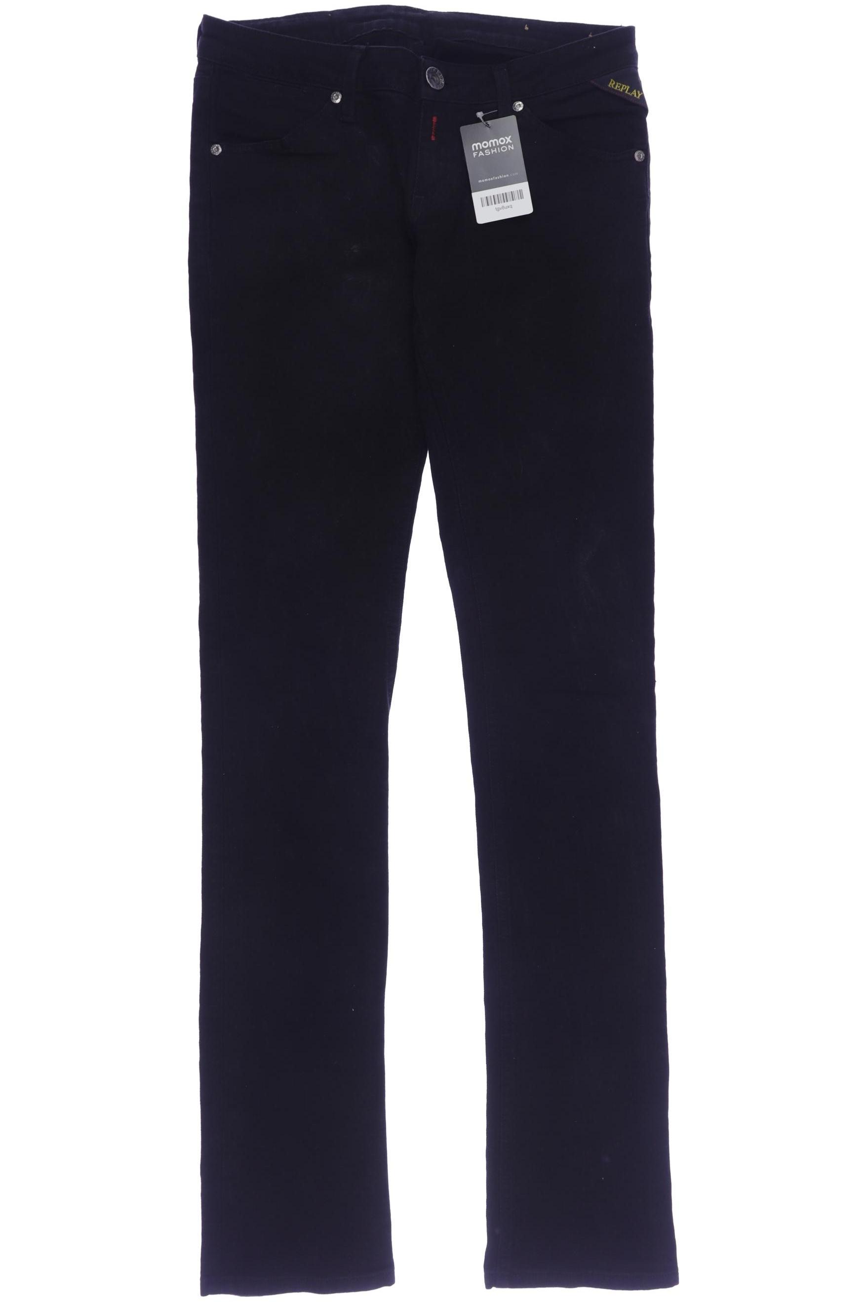 

Replay Damen Jeans, schwarz, Gr. 29