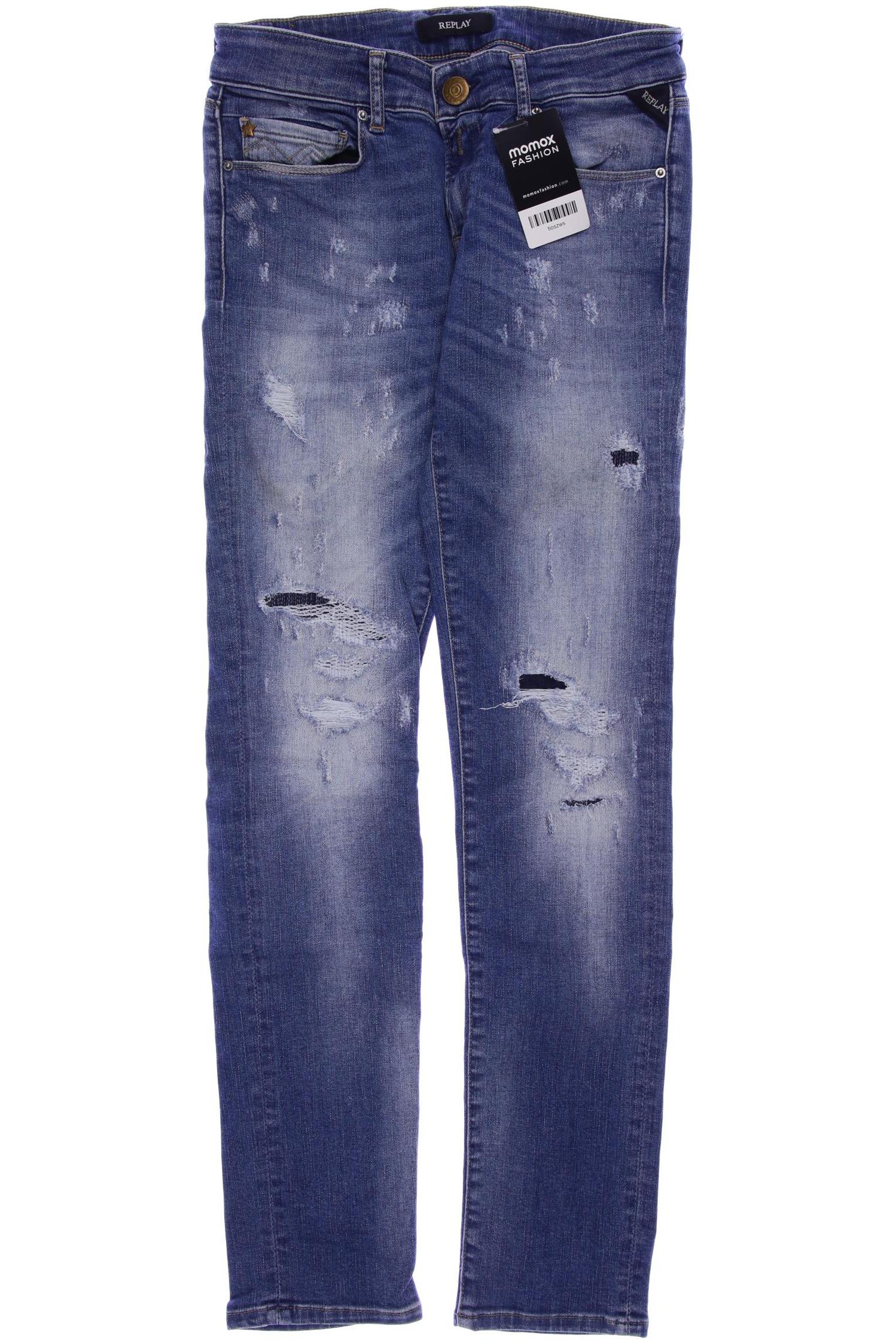 

Replay Damen Jeans, blau